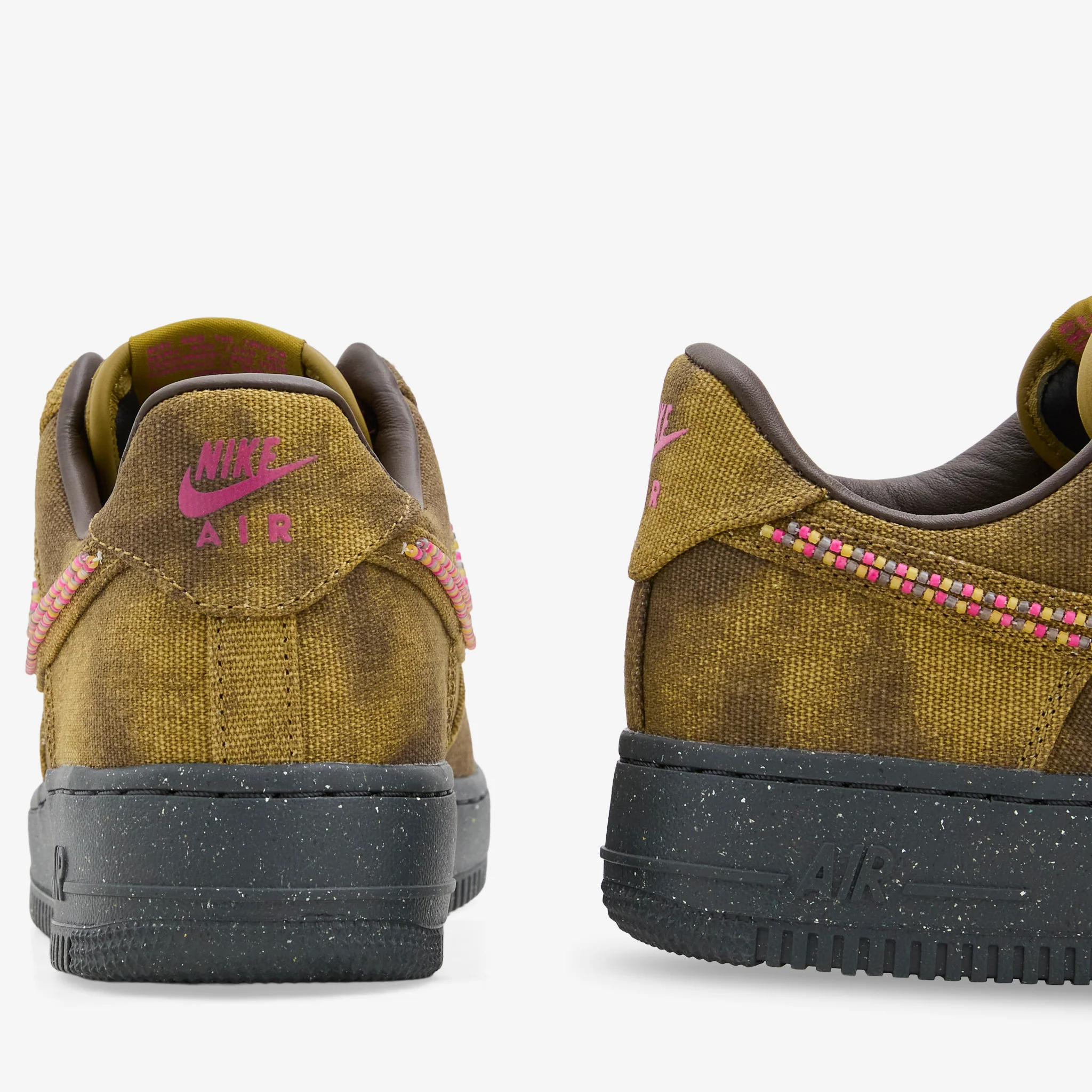 Air Force 1 Boucle Desert Moss | Fierce Pink | Midwest Gold - Image 3