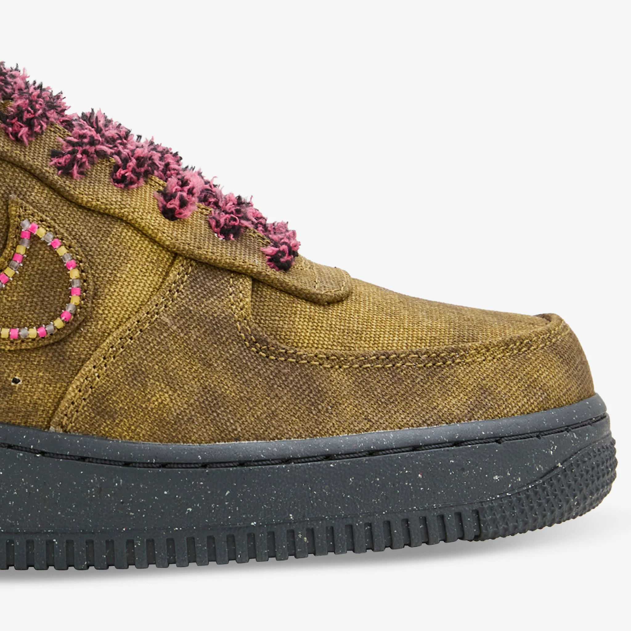 Air Force 1 Boucle Desert Moss | Fierce Pink | Midwest Gold - Image 4