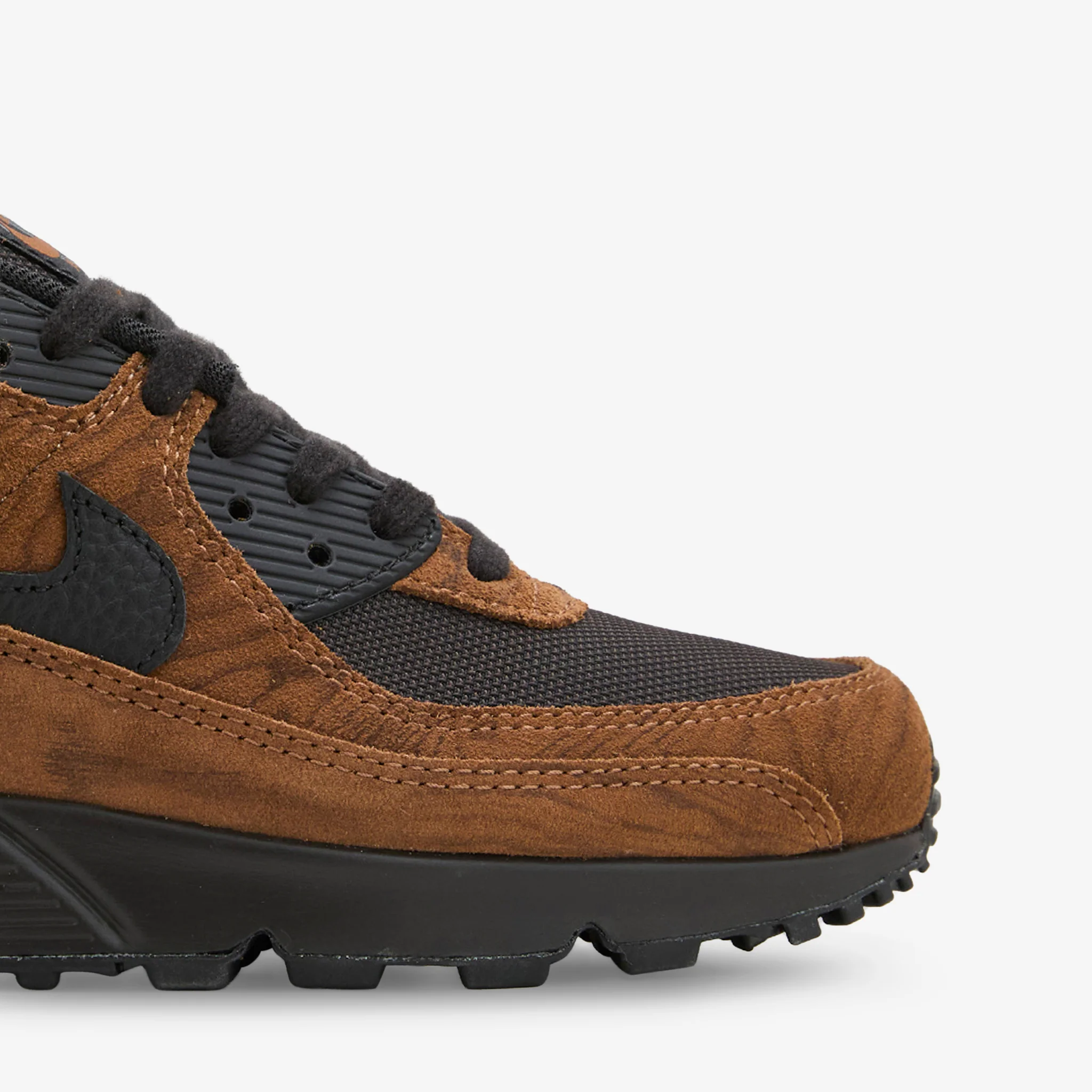 Air Max 90 Premium Light British Tan | Black | Velvet Brown - Image 4