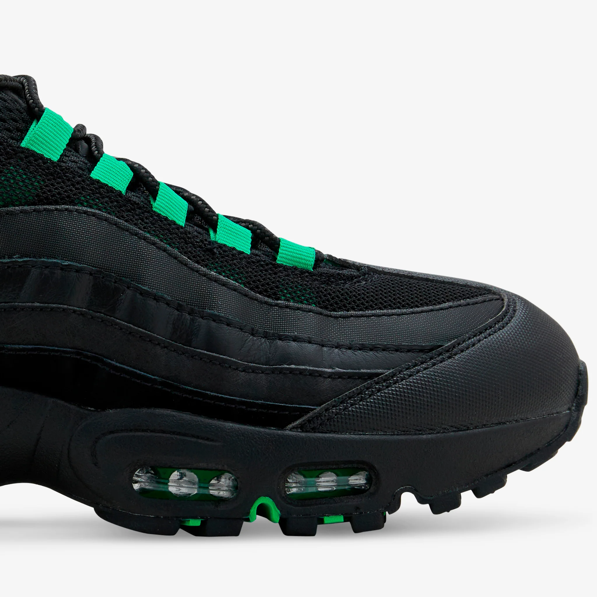 Air Max 95 OG Black | Green Shock | Black | Pearl Grey - Image 5