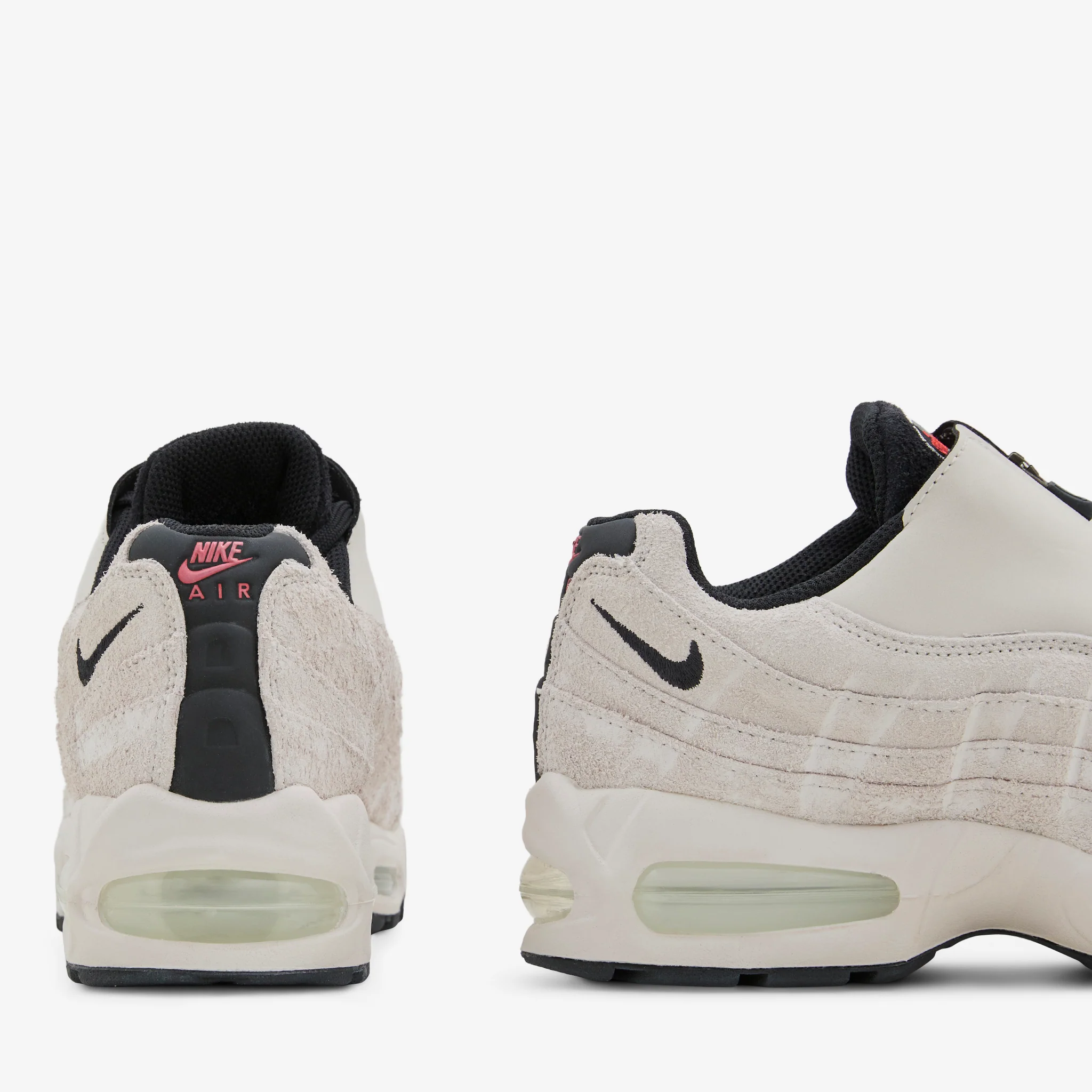 Air Max 95 OG Zip SP Phantom | Black | Light Crimson | Smoke Grey - Image 3