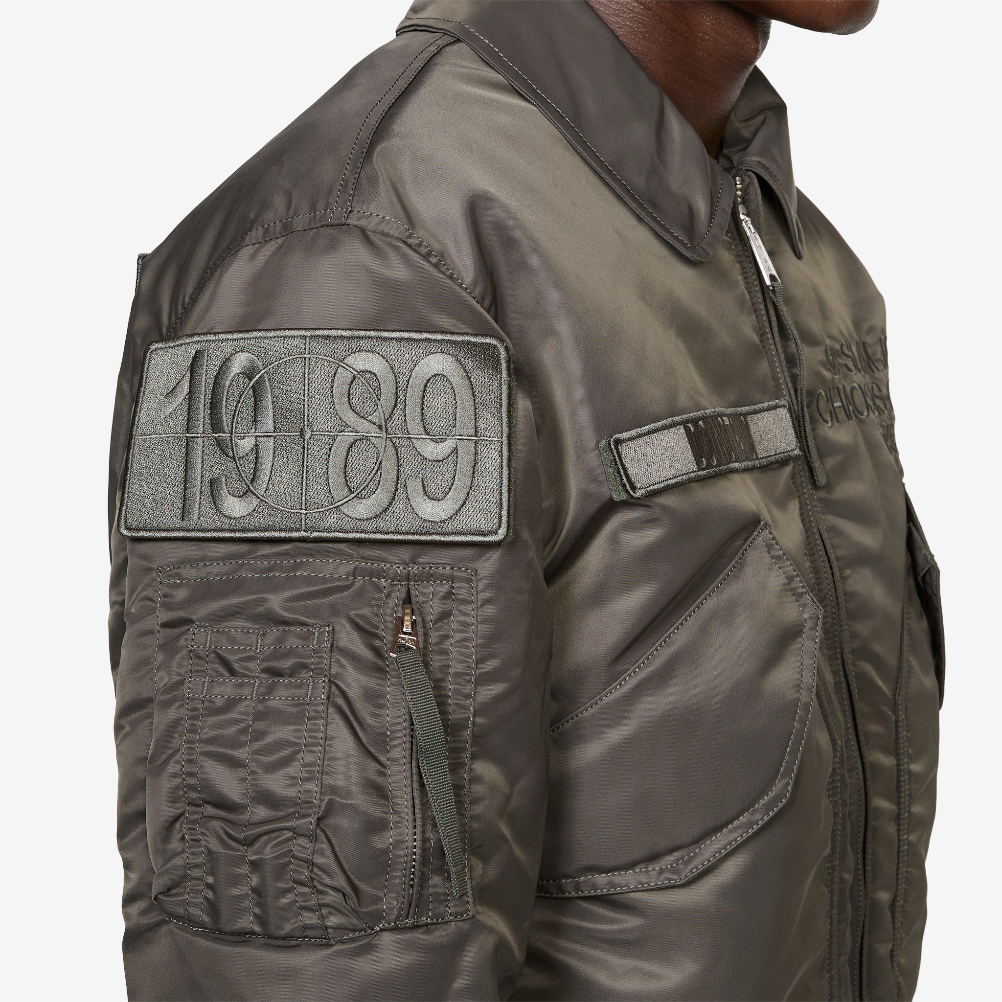 Alpha Industries x CWU-45 Bomber Rep Grey - Image 4