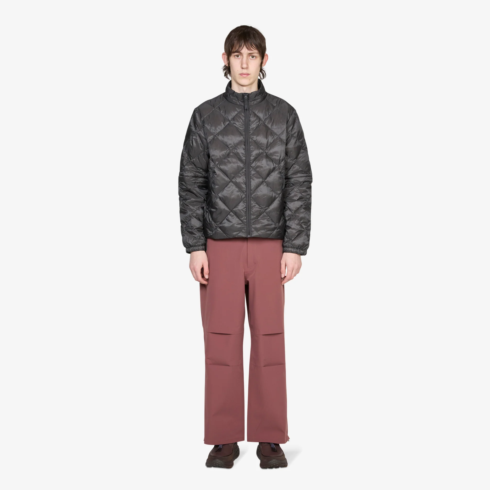 Arc 3L Shell Trouser Maroon - Image 4