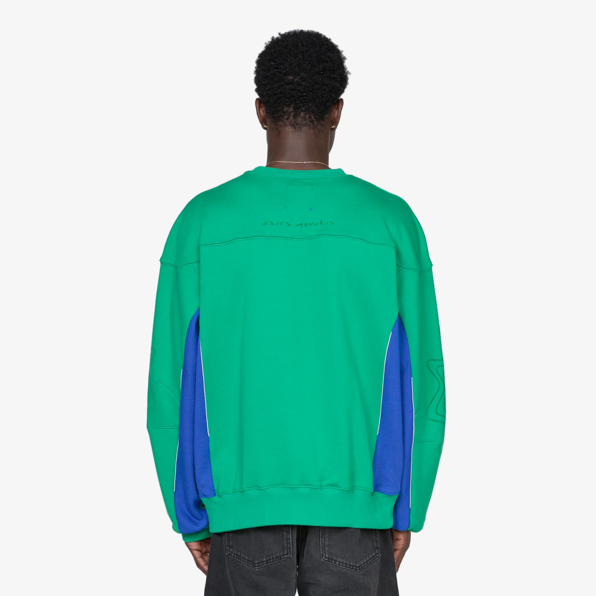 ASICS NOVALIS Bixance Sweatshirt Bright Green - Image 2