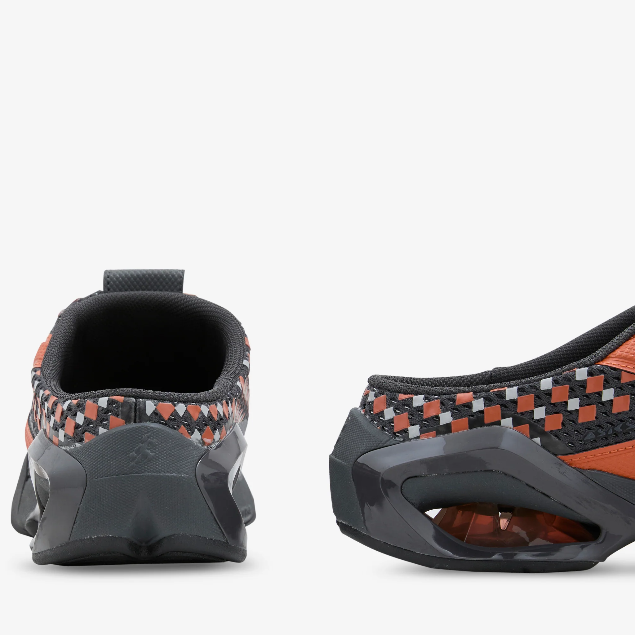 ASICS NOVALIS Gel-Styrax Obsidian Grey | Rust Orange - Image 3