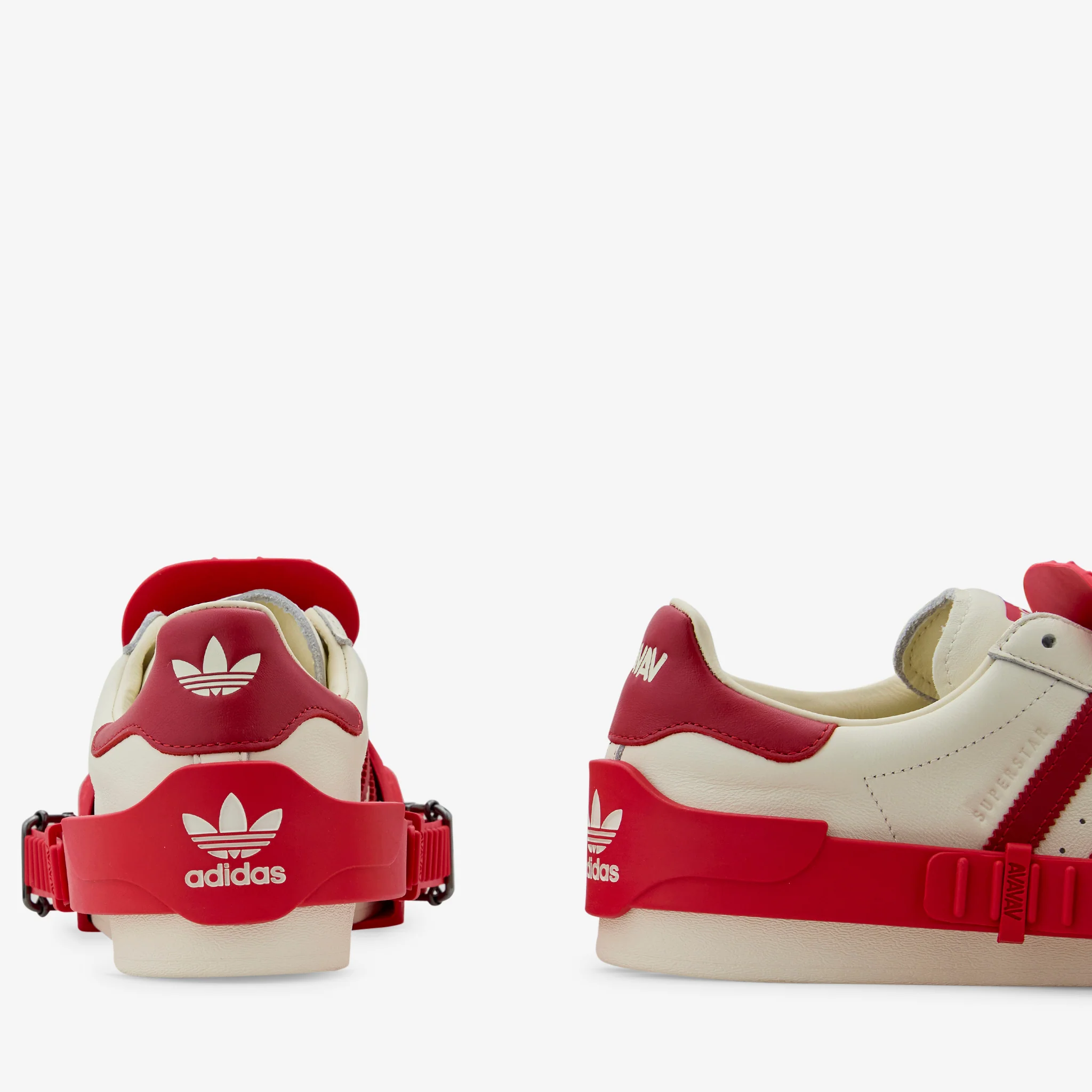 Avavav x Women's Superfinger Superstar Better Scarlet | Cream White | Better Scarlet - Image 11