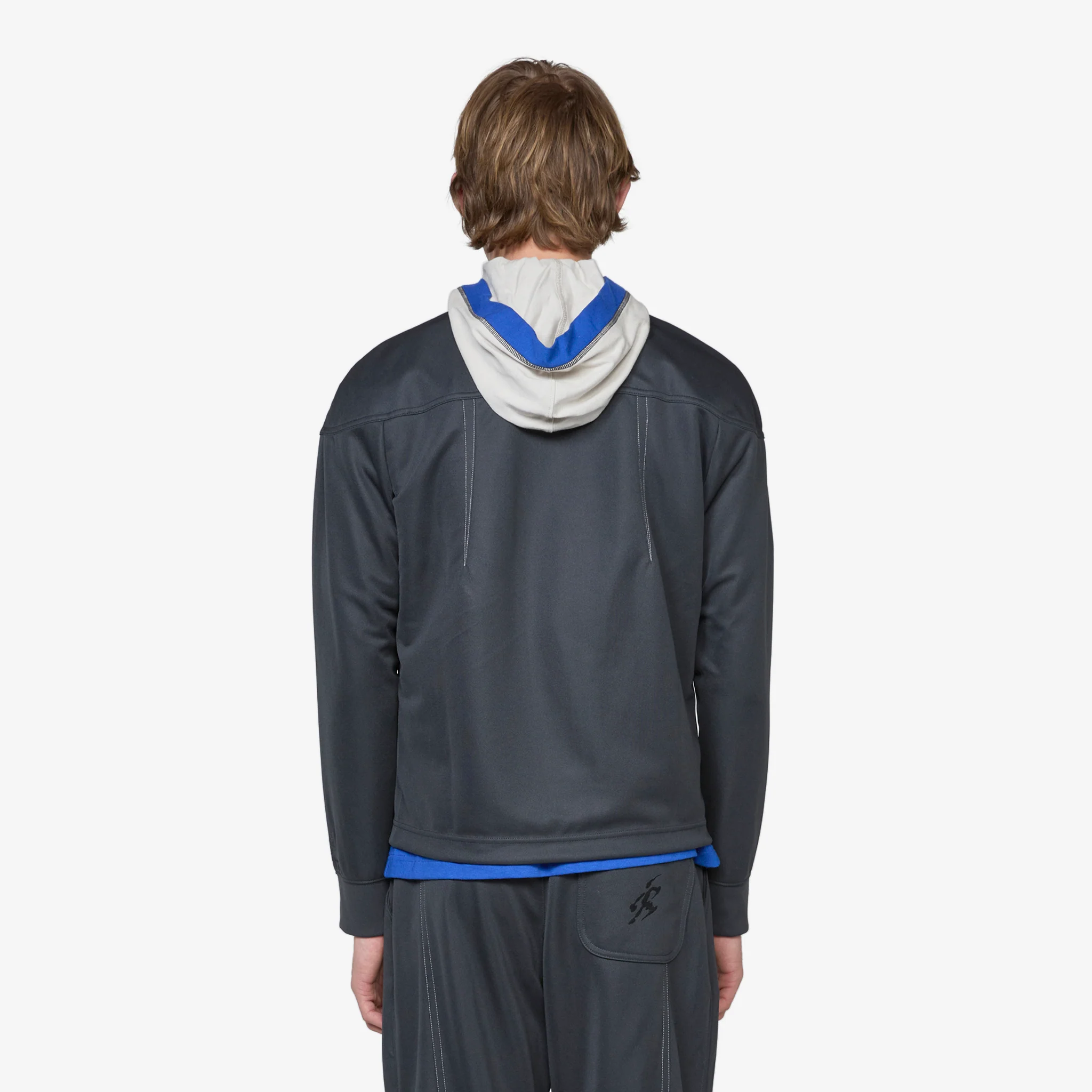 AW24 ASICS NOVALIS Styrax Track Jacket Anthracite - Image 5