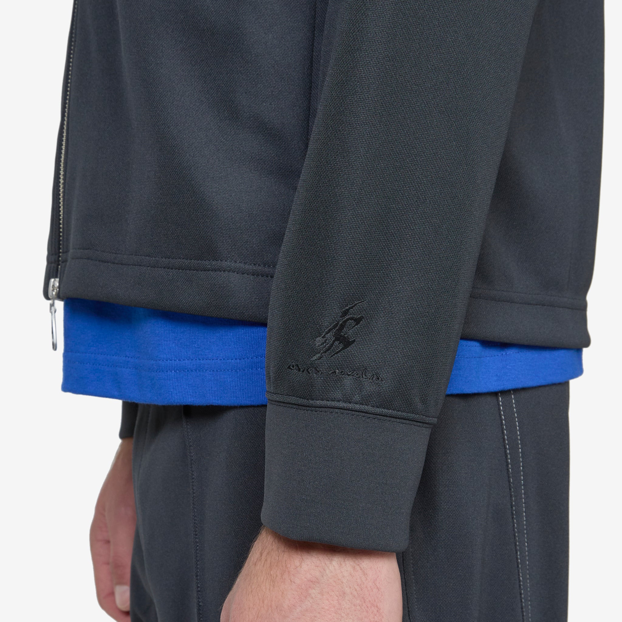 AW24 ASICS NOVALIS Styrax Track Jacket Anthracite - Image 7