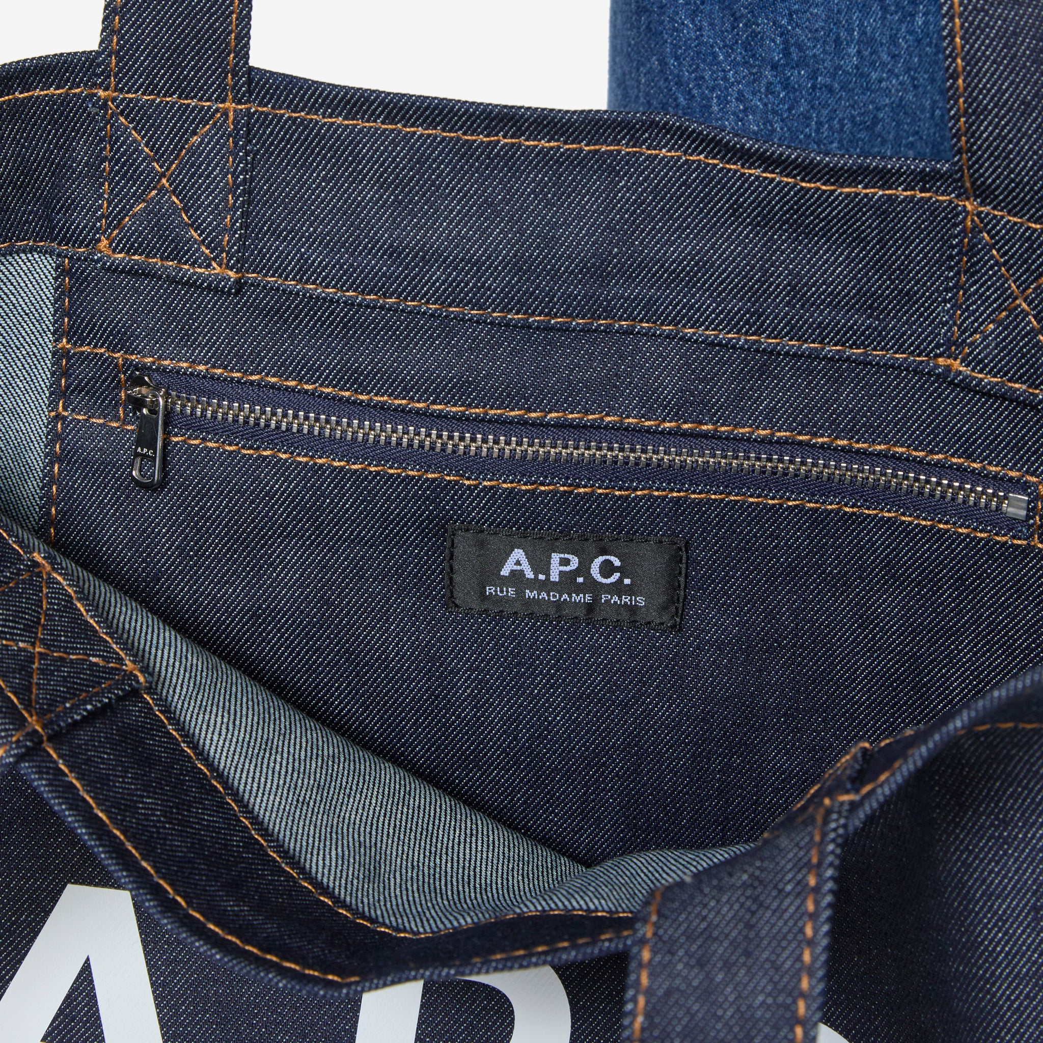 Axel Tote Bag Dark Navy Blue - Image 4