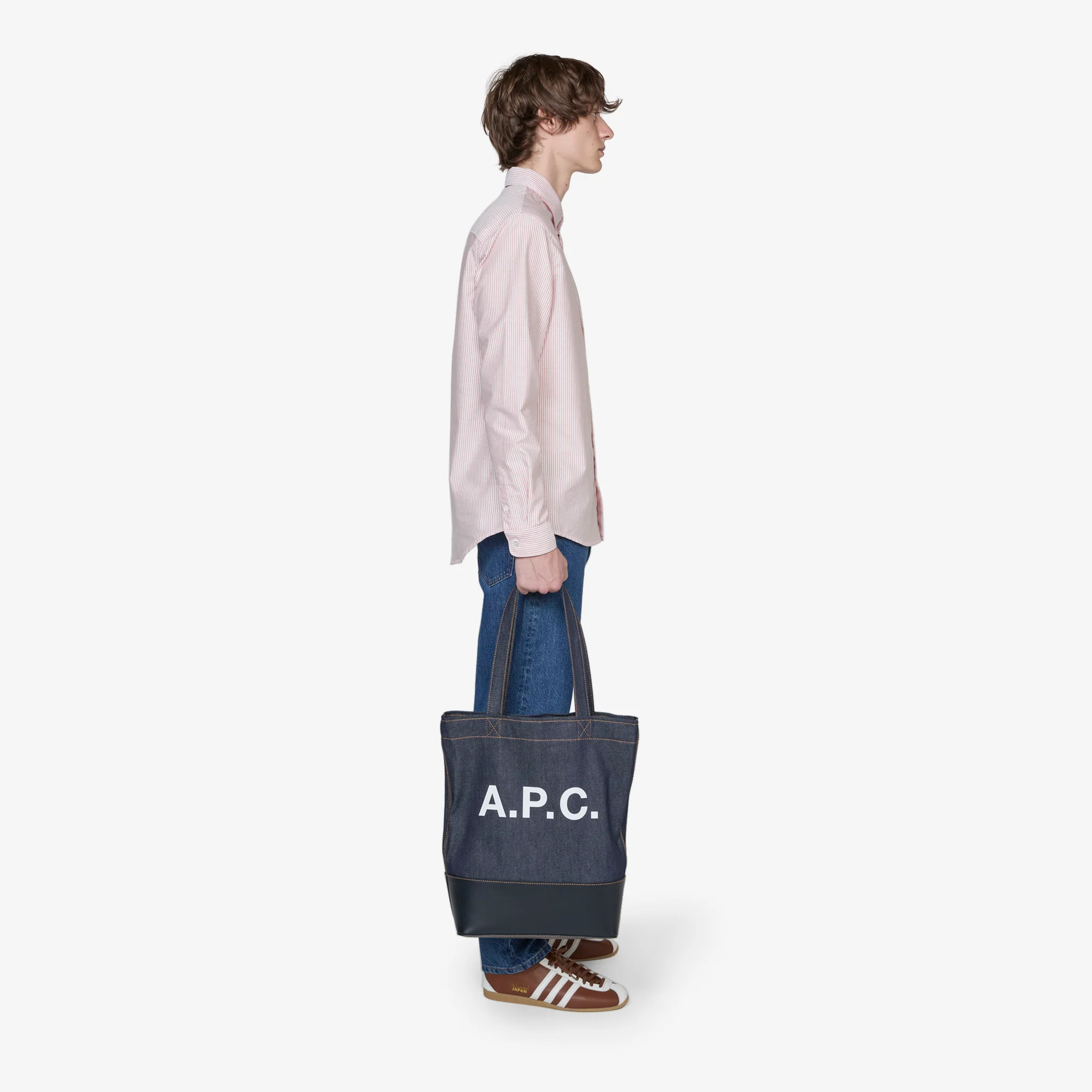 Axel Tote Bag Dark Navy Blue - Image 5