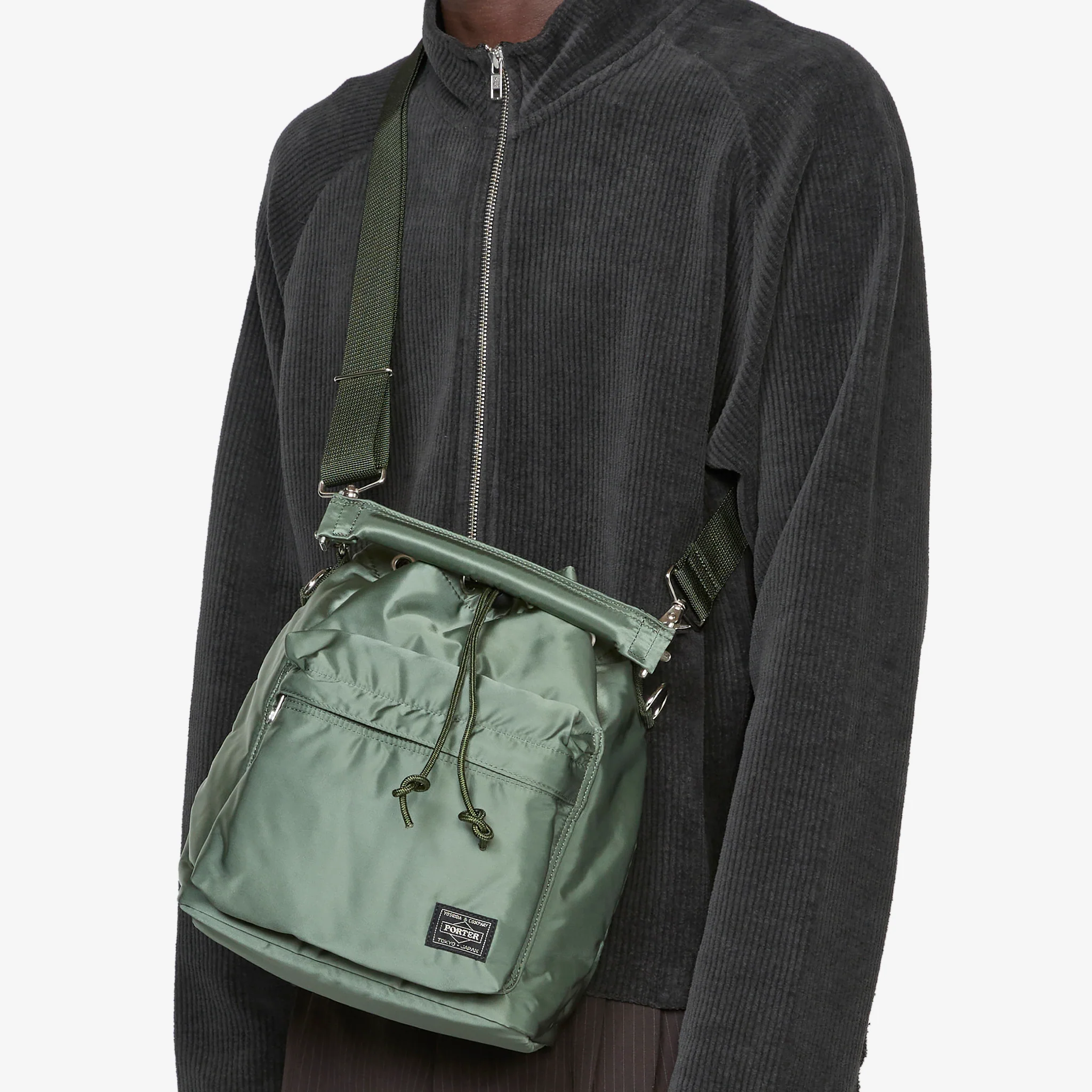 Balloon Bag Sage Green (L) - Image 4
