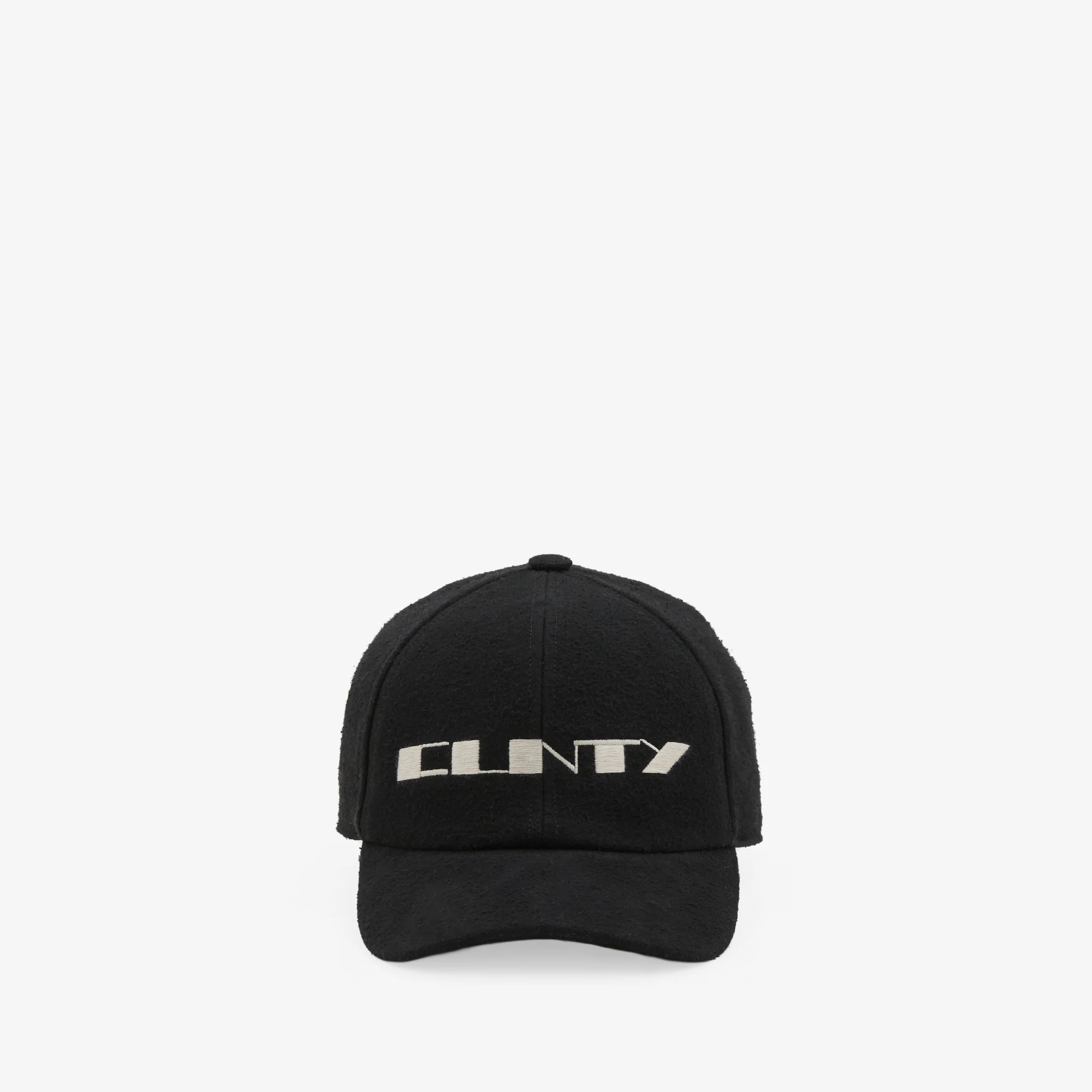 Baseball Cap Black | Pearl Brushed Cotton