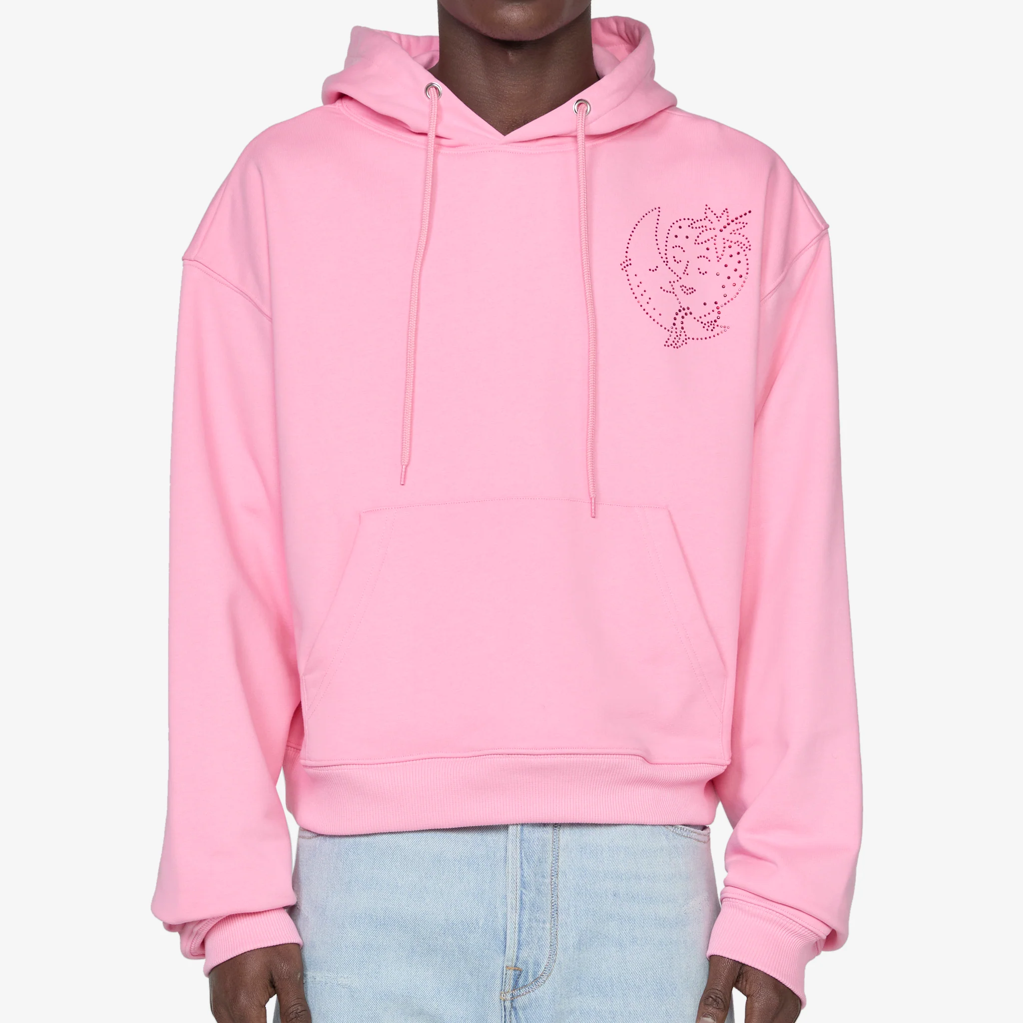 Bedazzled Hoodie Pink - Image 5