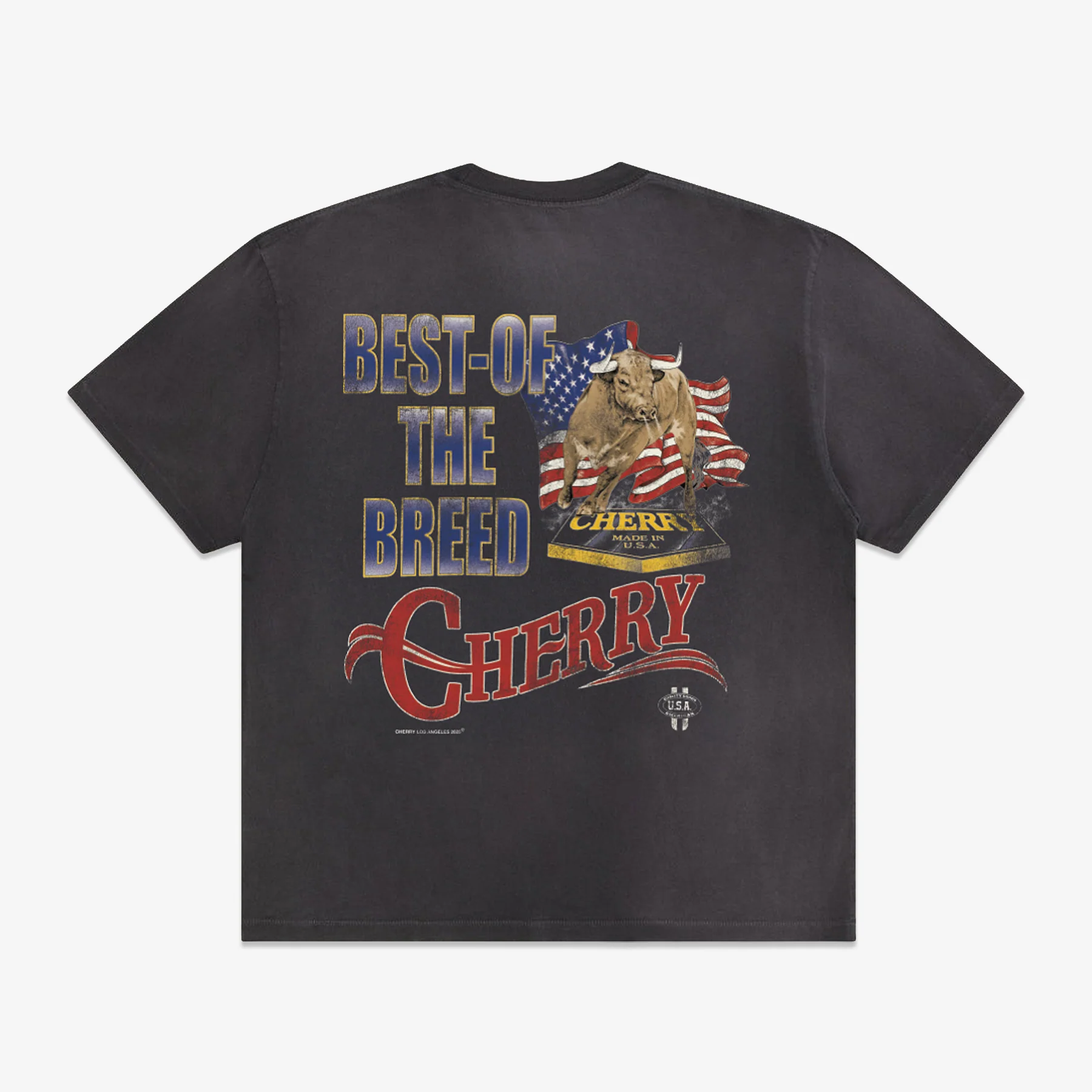Best Of The Breed Classic Pocket T-Shirt Vintage Black - Image 2
