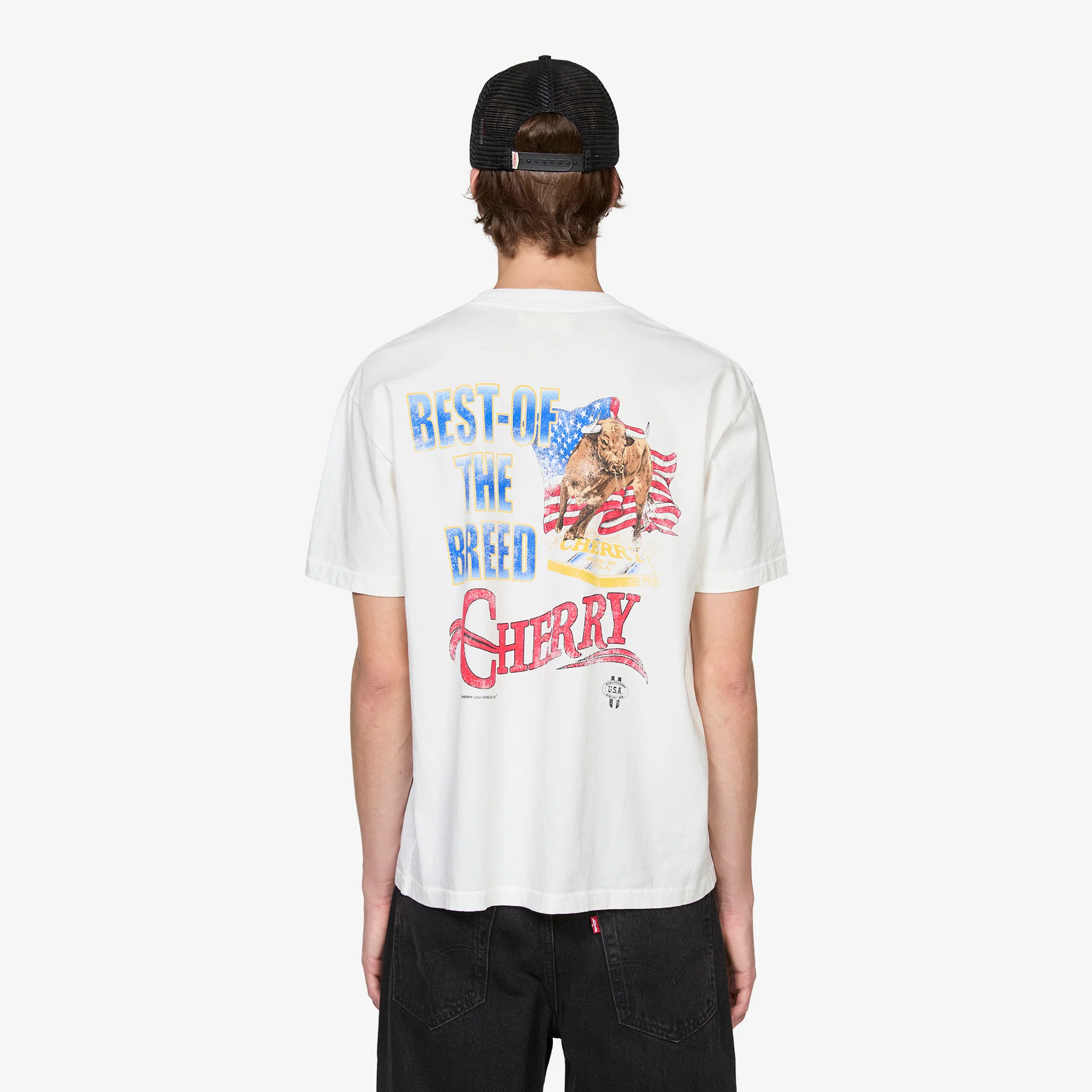 Best Of The Breed Classic Pocket T-Shirt Vintage White - Image 2