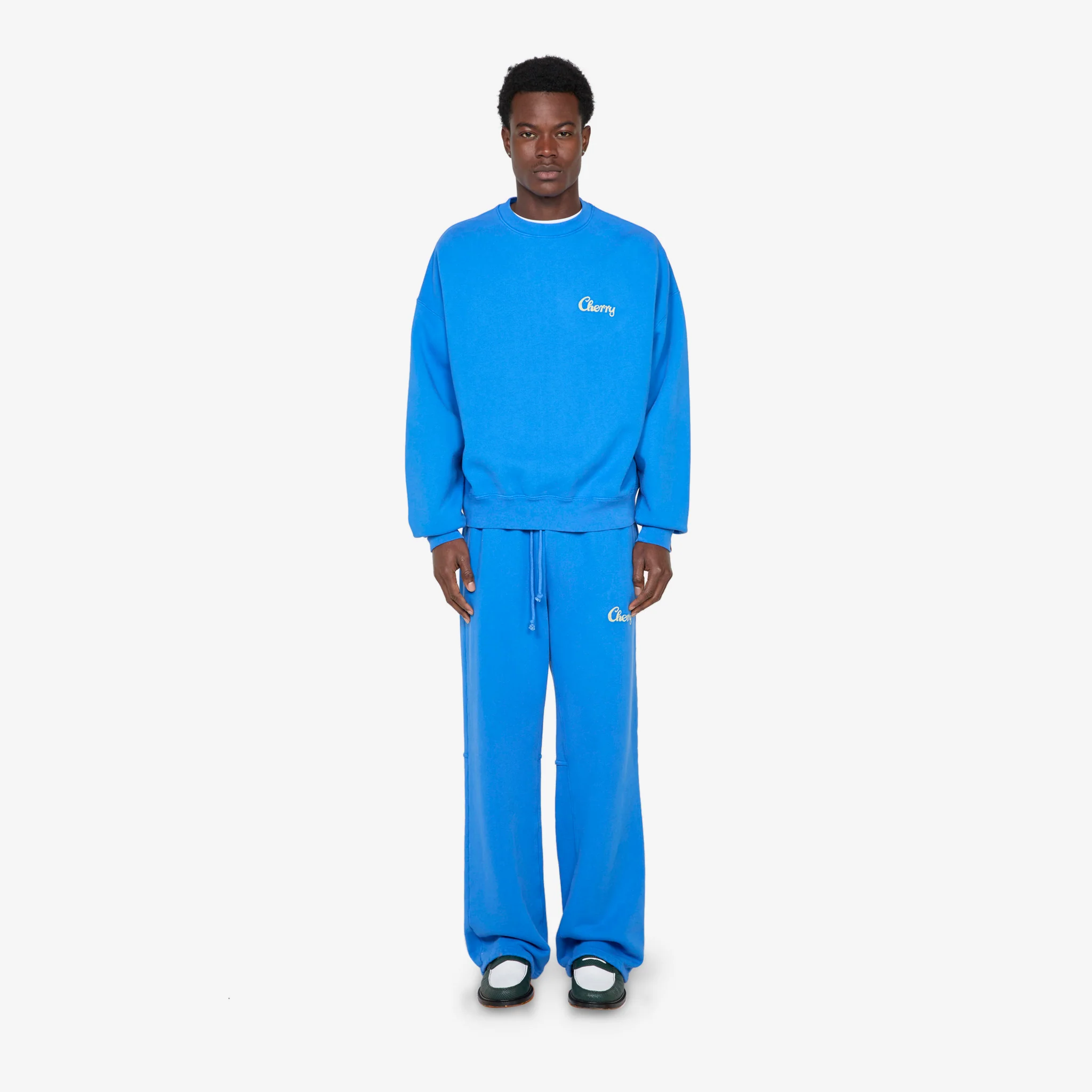 Best Quality Sweatpants River Blue - Image 5