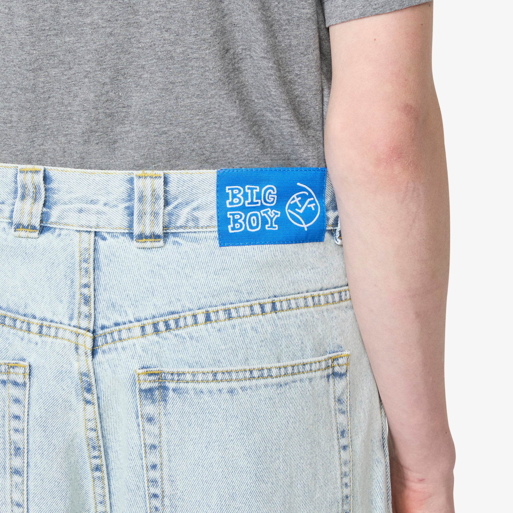 Big Boy Pants OG Logo Light Blue - Image 2