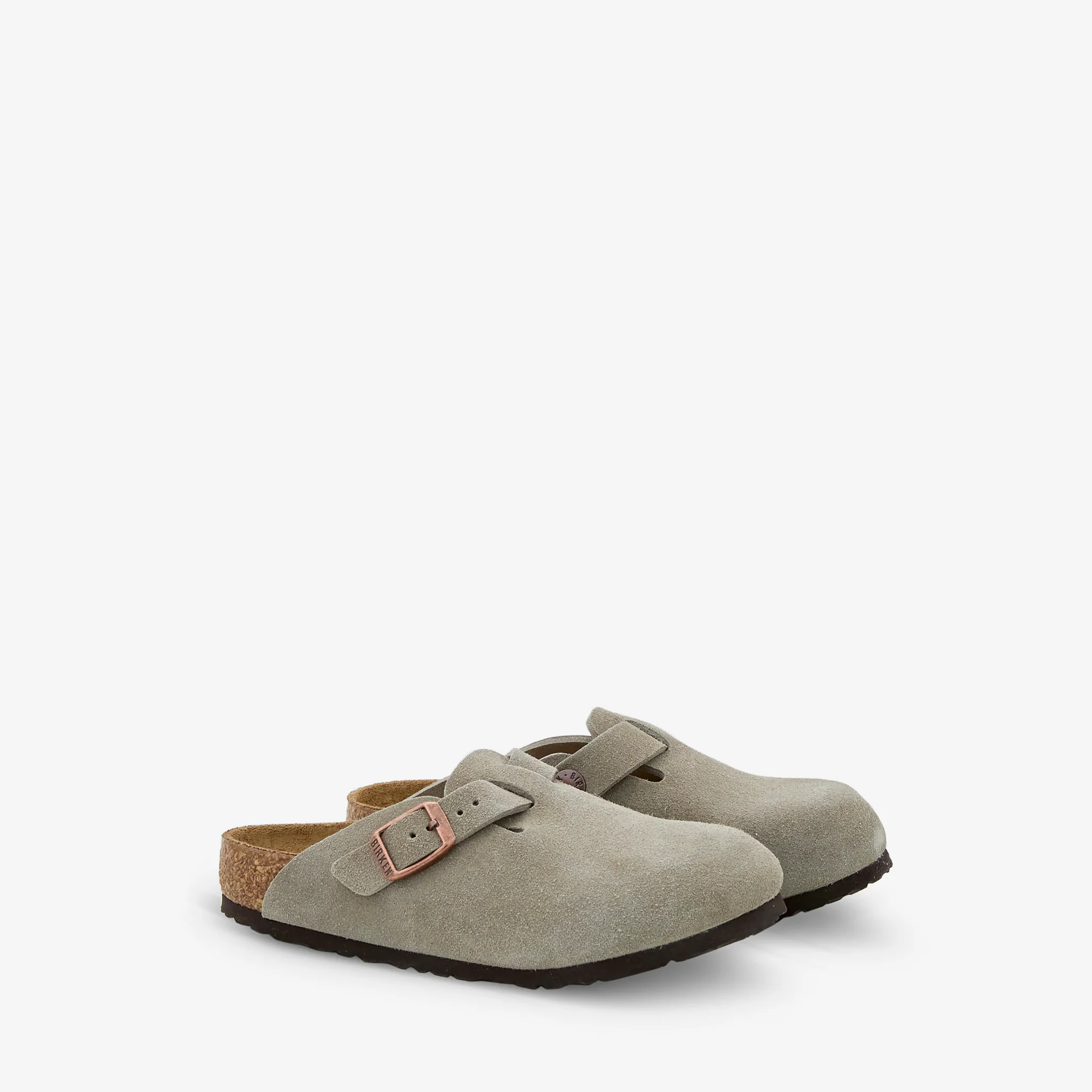 Boston Kids Taupe Suede Narrow