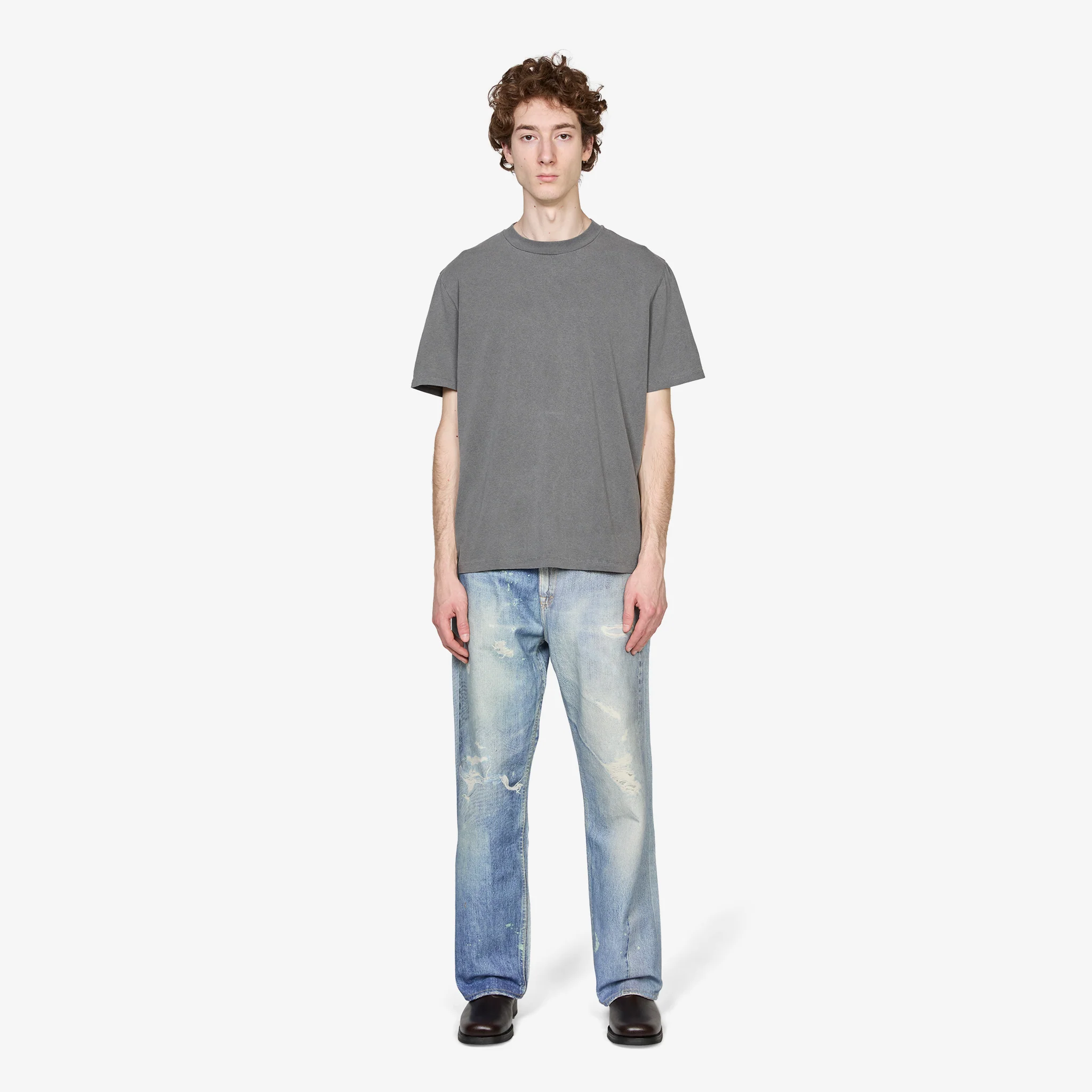Box T-Shirt Worn Black Legacy Jersey - Image 3