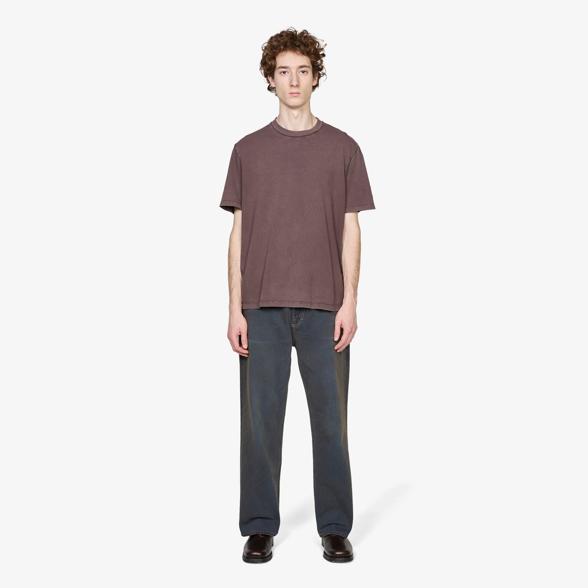 Box T-Shirt Worn Brown Legacy Jersey - Image 3
