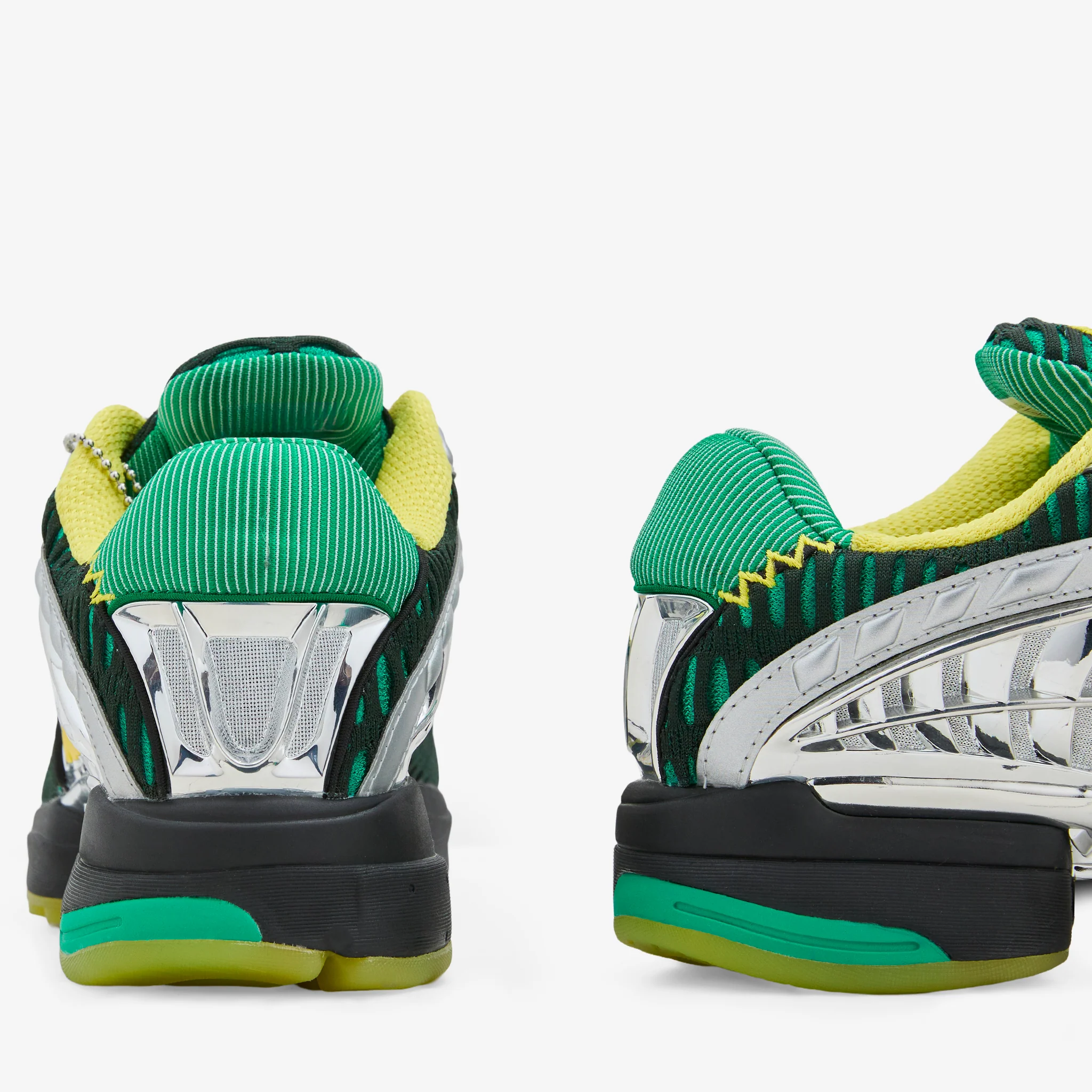 Brain Dead x Climacool 2 Core Black | Impact Yellow | Silver Metallic - Image 3