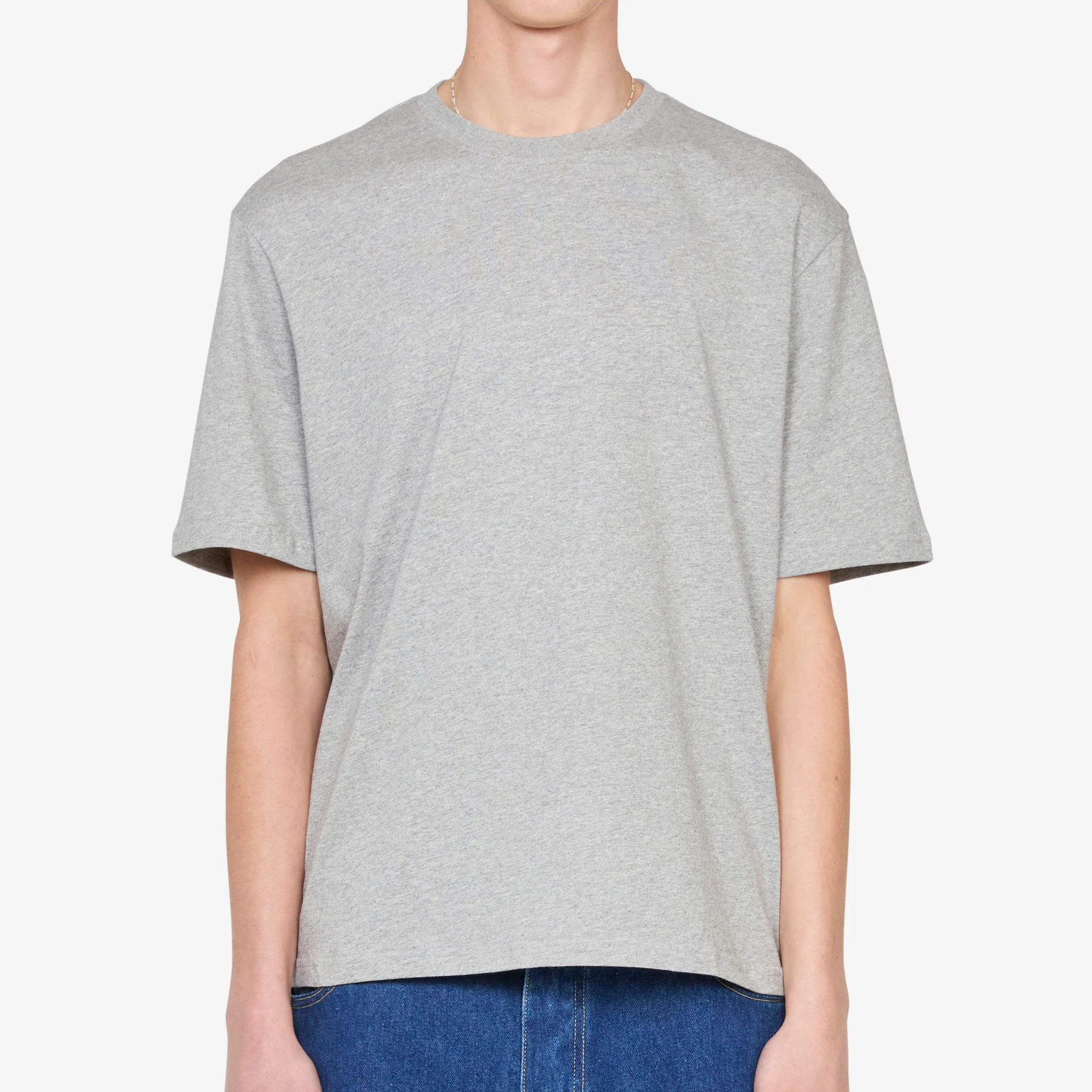 Bric T-Shirt Grey Marl - Image 5