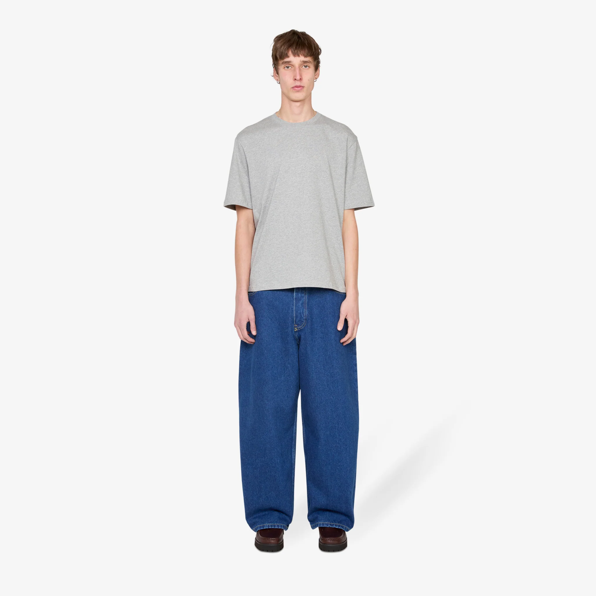 Bric T-Shirt Grey Marl - Image 6