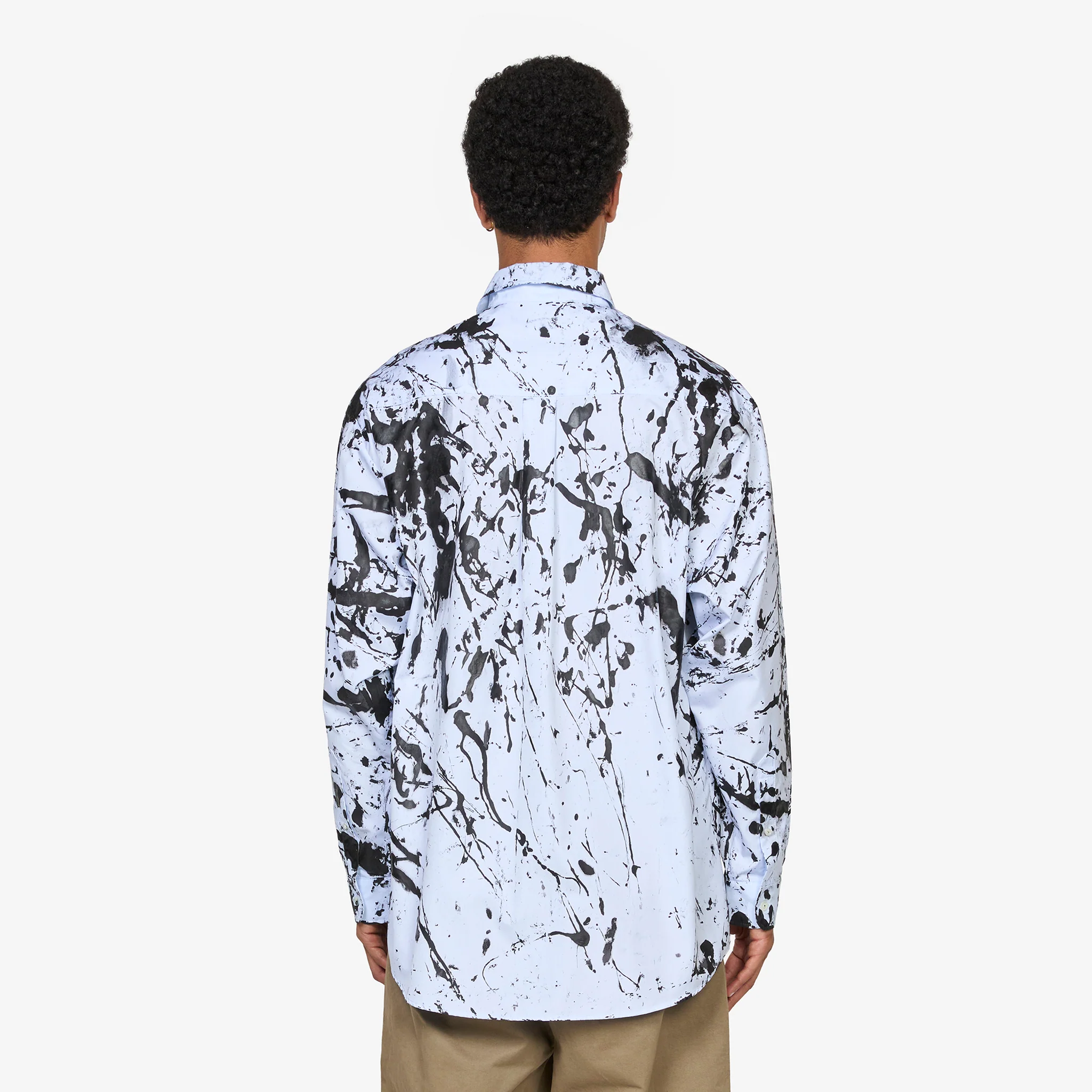 Button Down Shirt Hand-Painted - Image 2