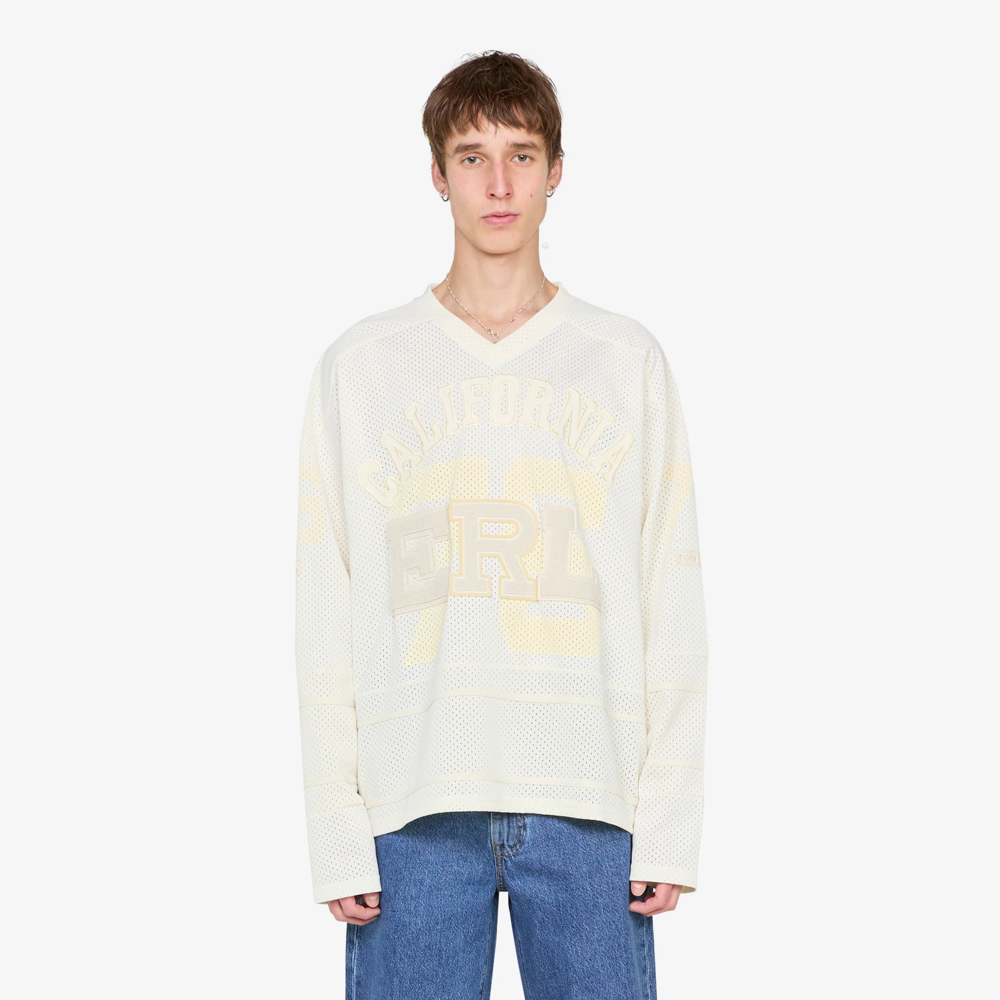 California Hockey Jersey Off White
