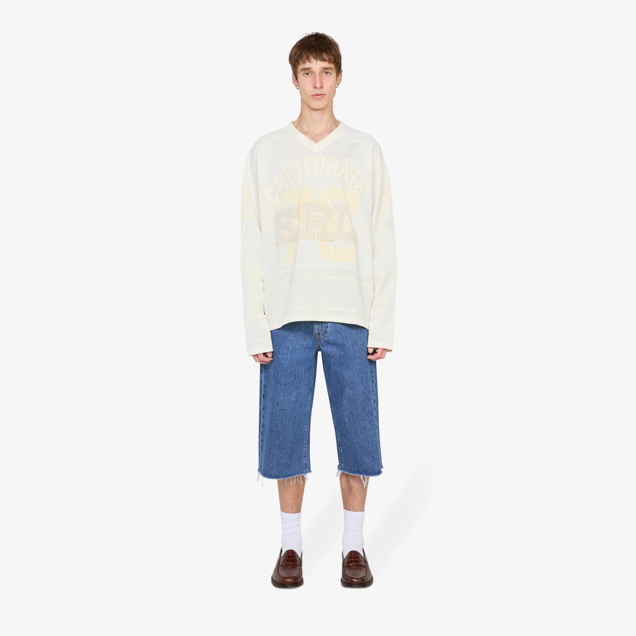 California Hockey Jersey Off White - Image 6