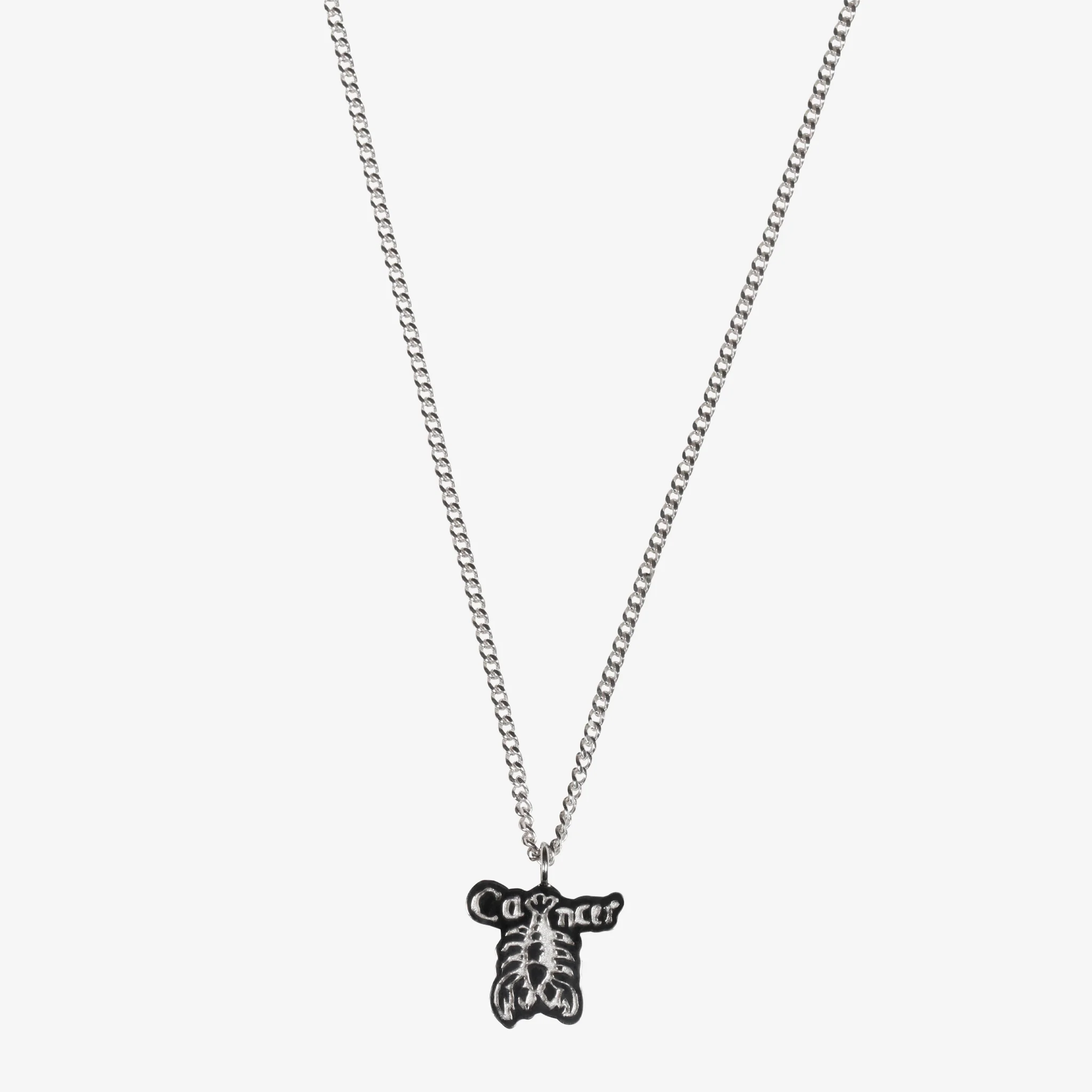Cancer Pendant Silver
