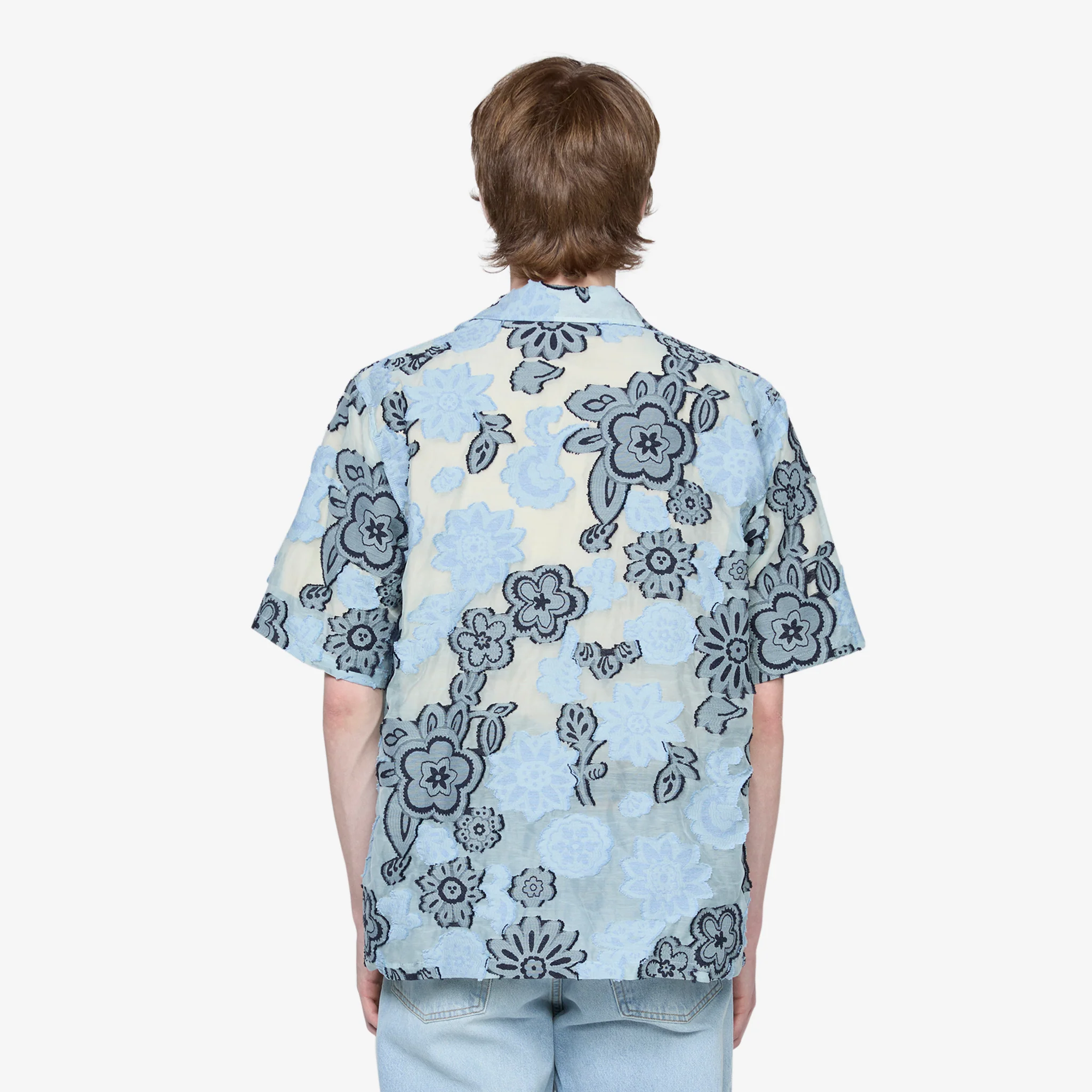 Cayo Short Sleeve Shirt Light Blue - Image 4