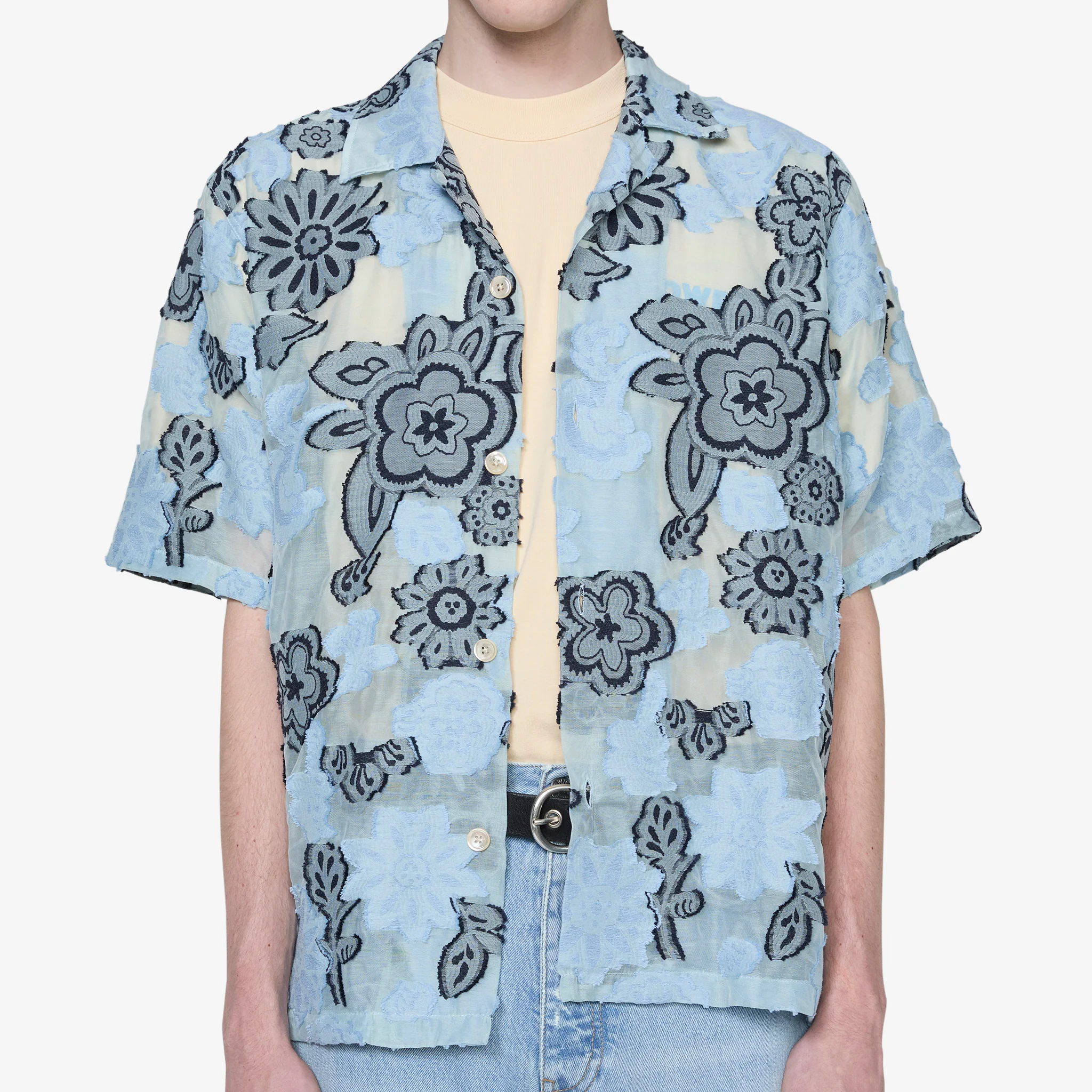 Cayo Short Sleeve Shirt Light Blue - Image 5