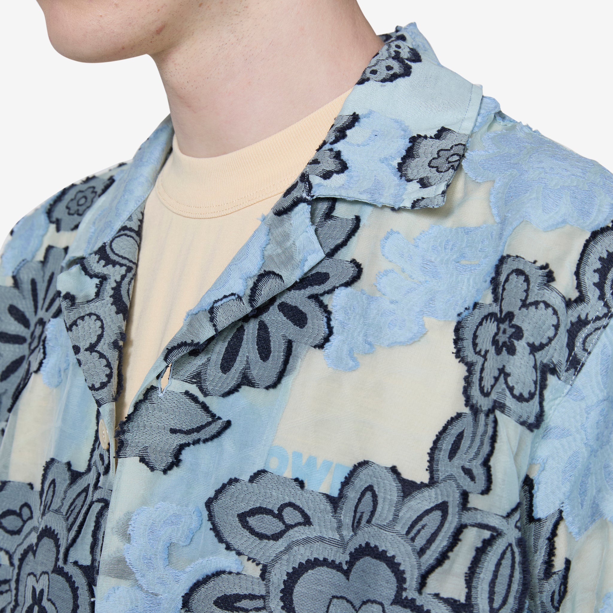 Cayo Short Sleeve Shirt Light Blue - Image 7
