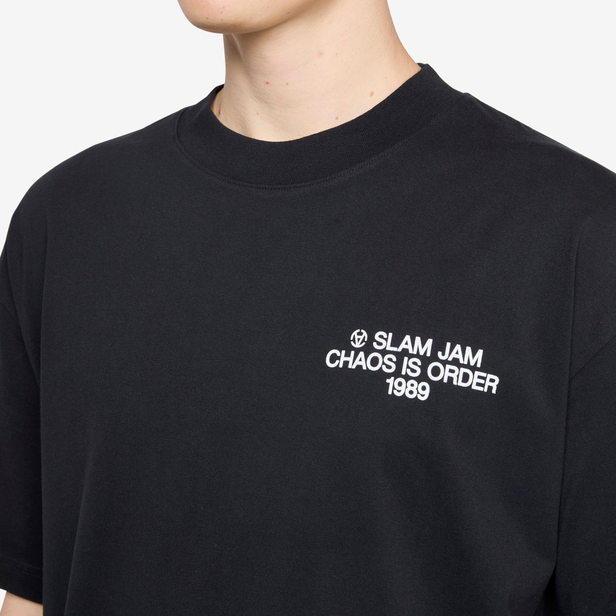 Chaos Is Order T-Shirt Black - Image 4