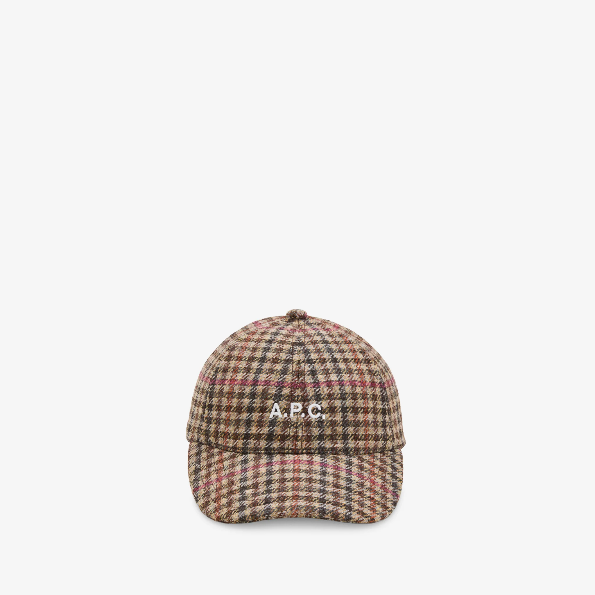 Charlie Cap Brown Tartan