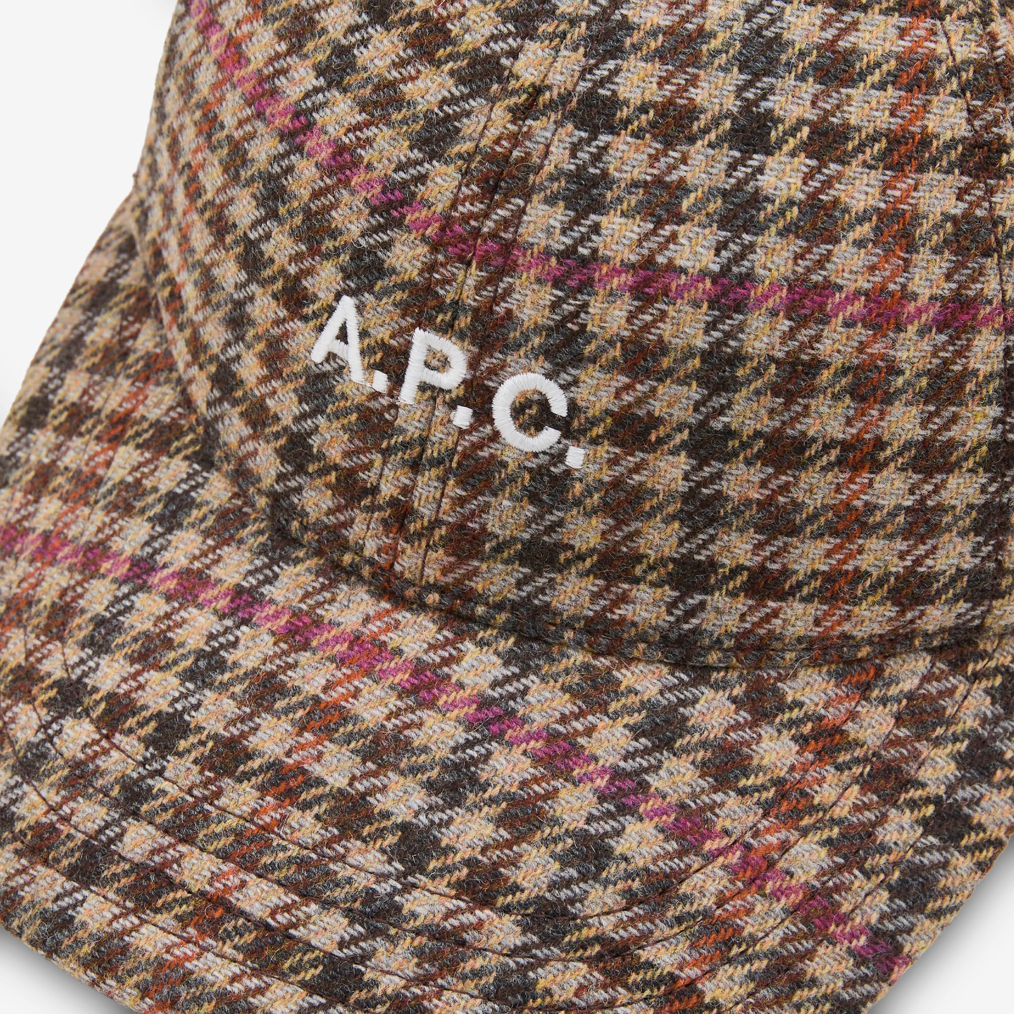 Charlie Cap Brown Tartan - Image 3