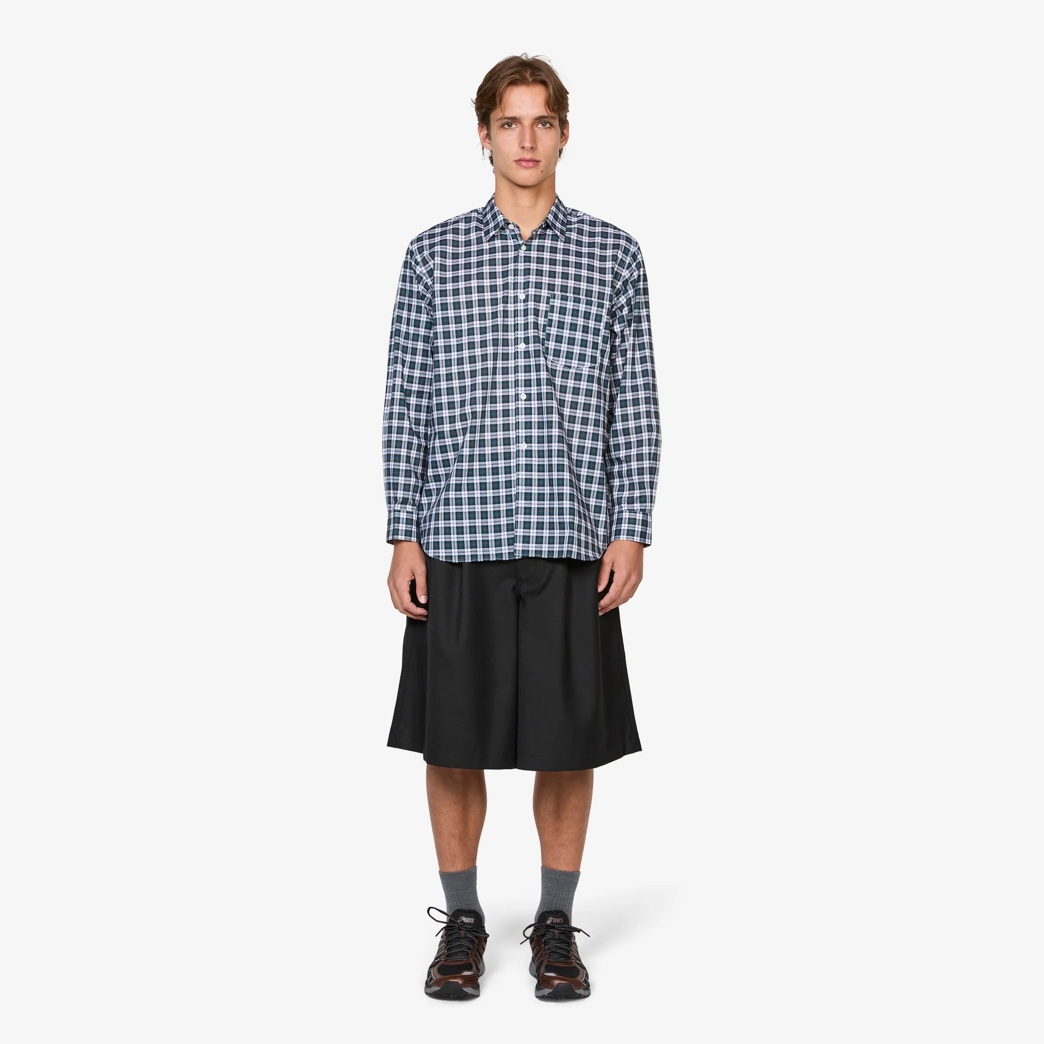 Check Shirt Black - Image 4