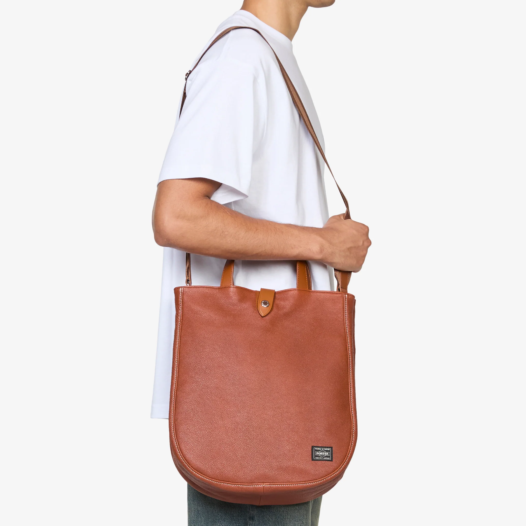 Cisco 2-Way Tote Bag Brown