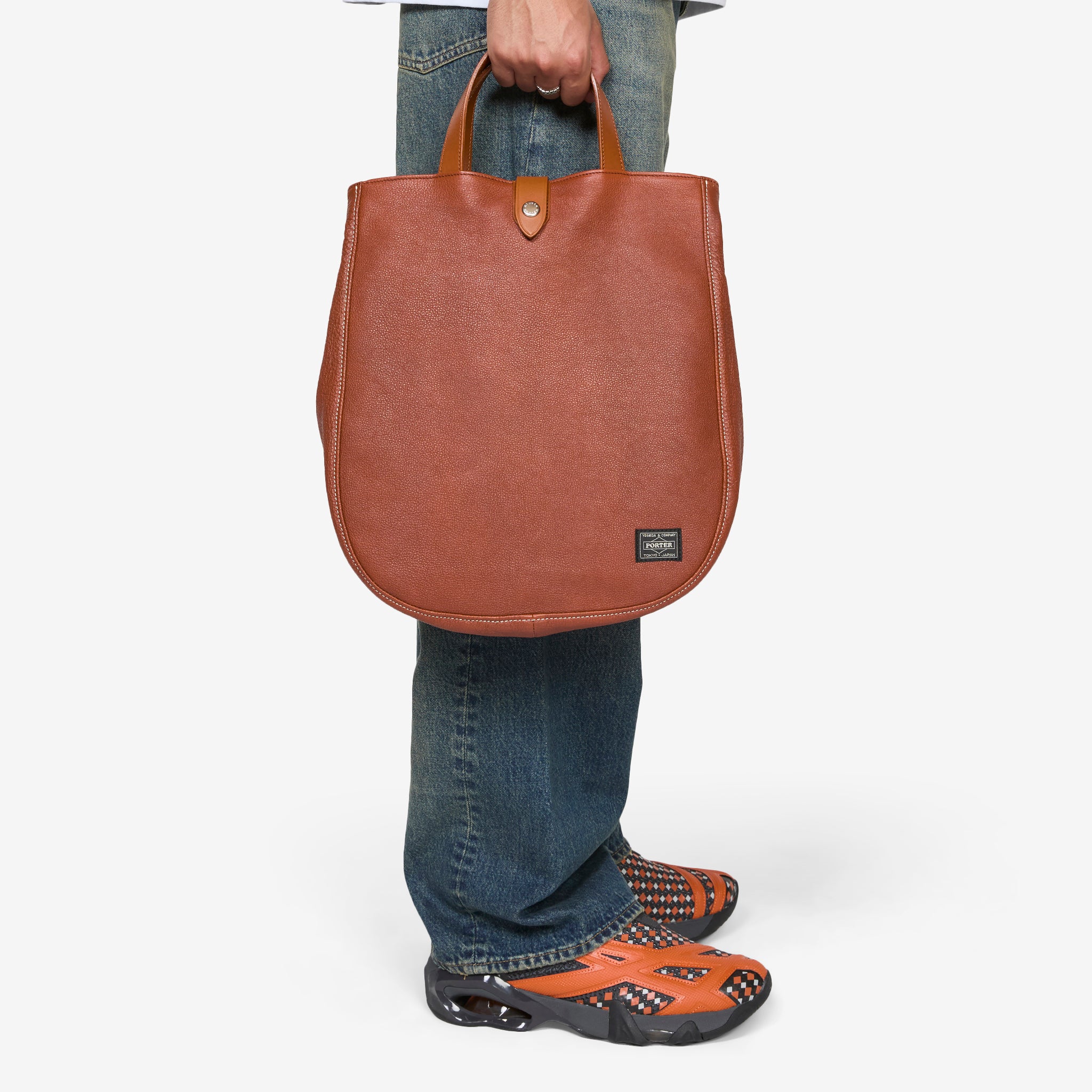 Cisco 2-Way Tote Bag Brown - Image 3
