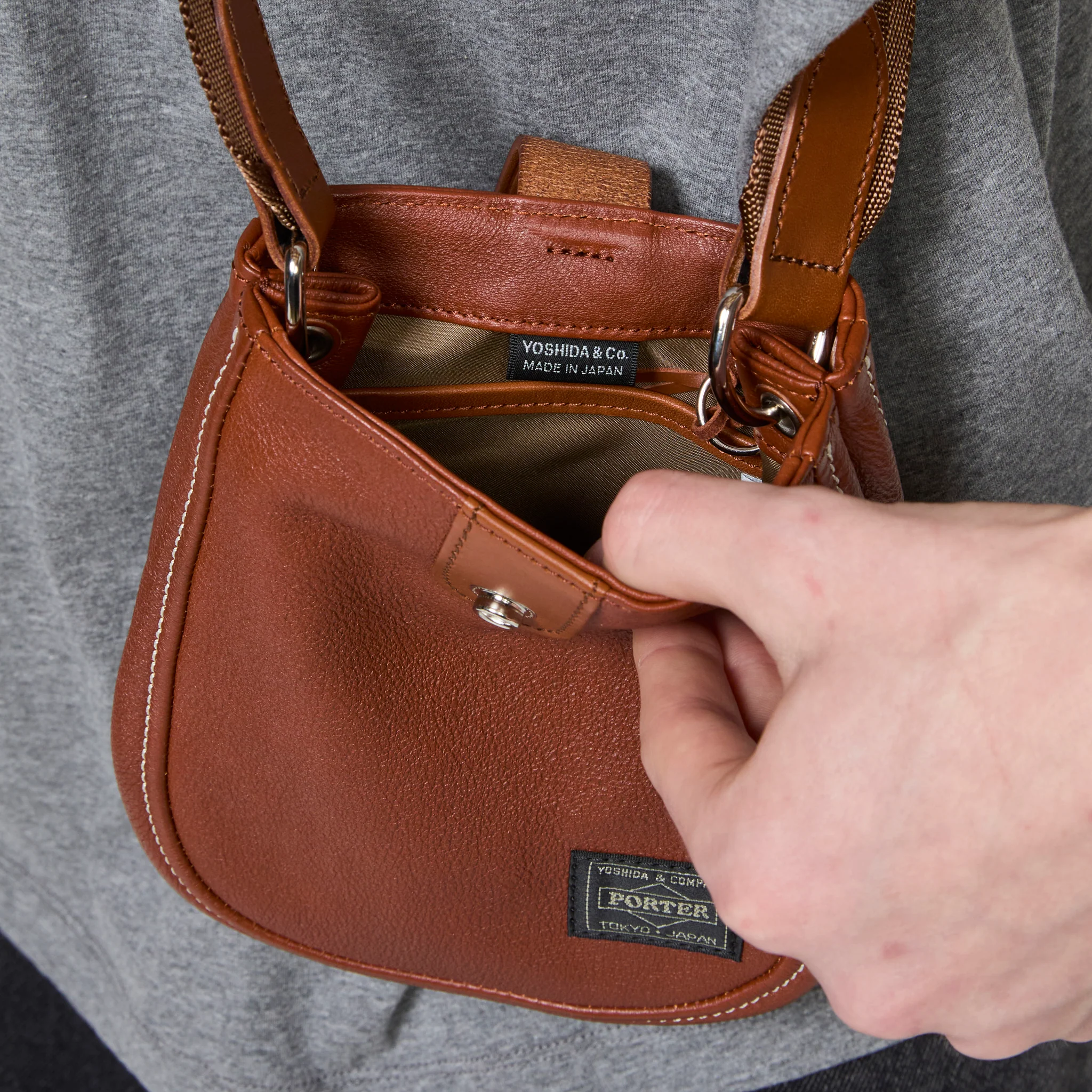 Cisco Shoulder Bag Brown (S) - Image 2