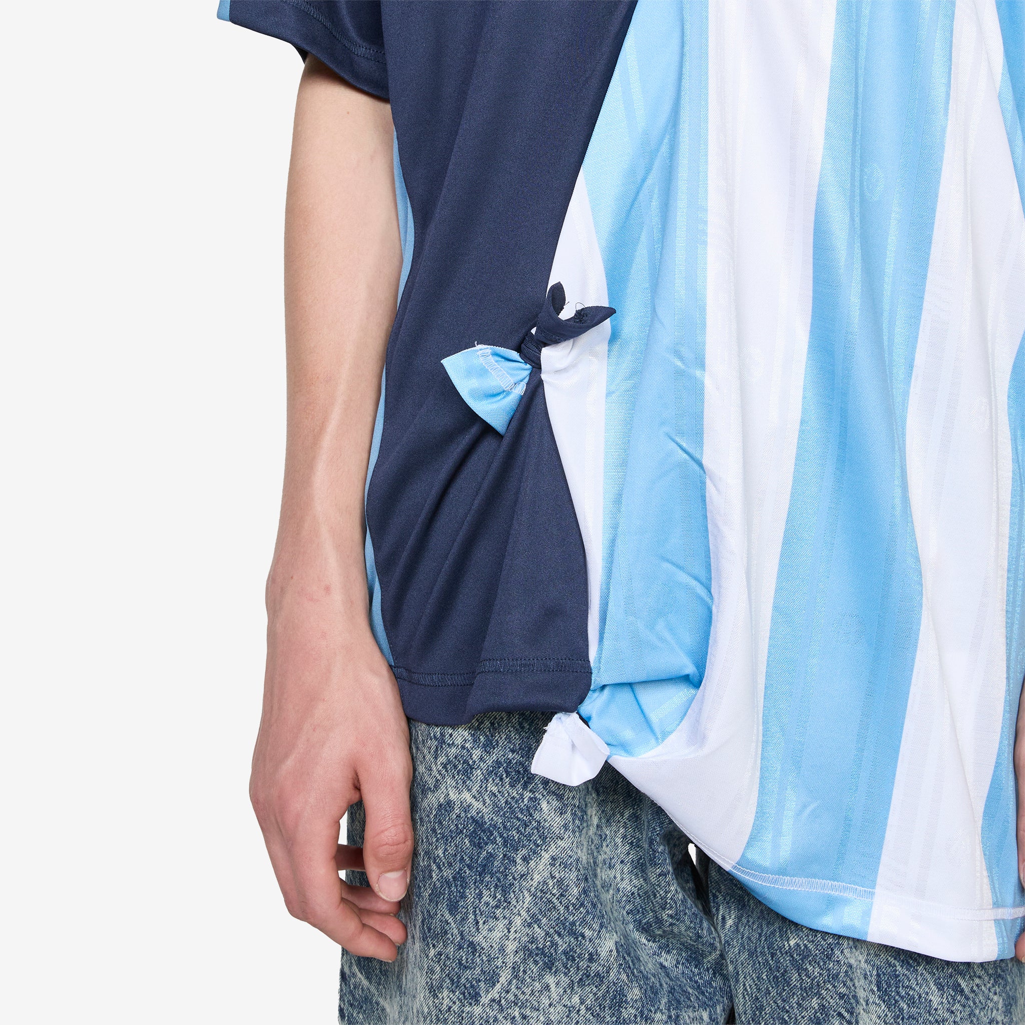 Collage Football Top Blue - Image 4