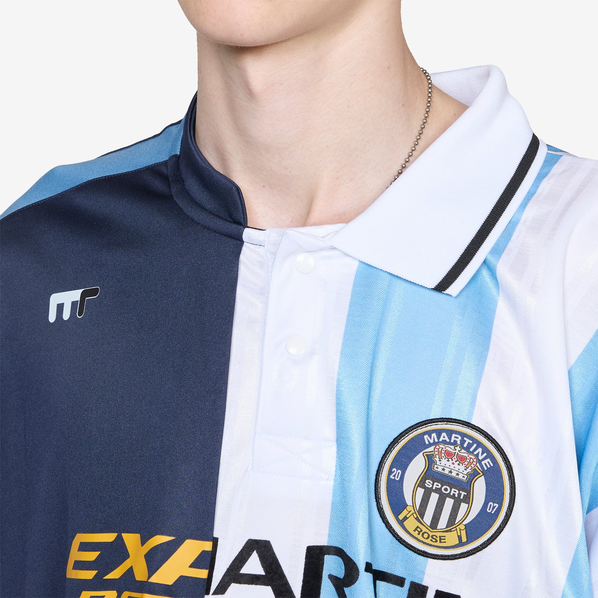 Collage Football Top Blue - Image 5