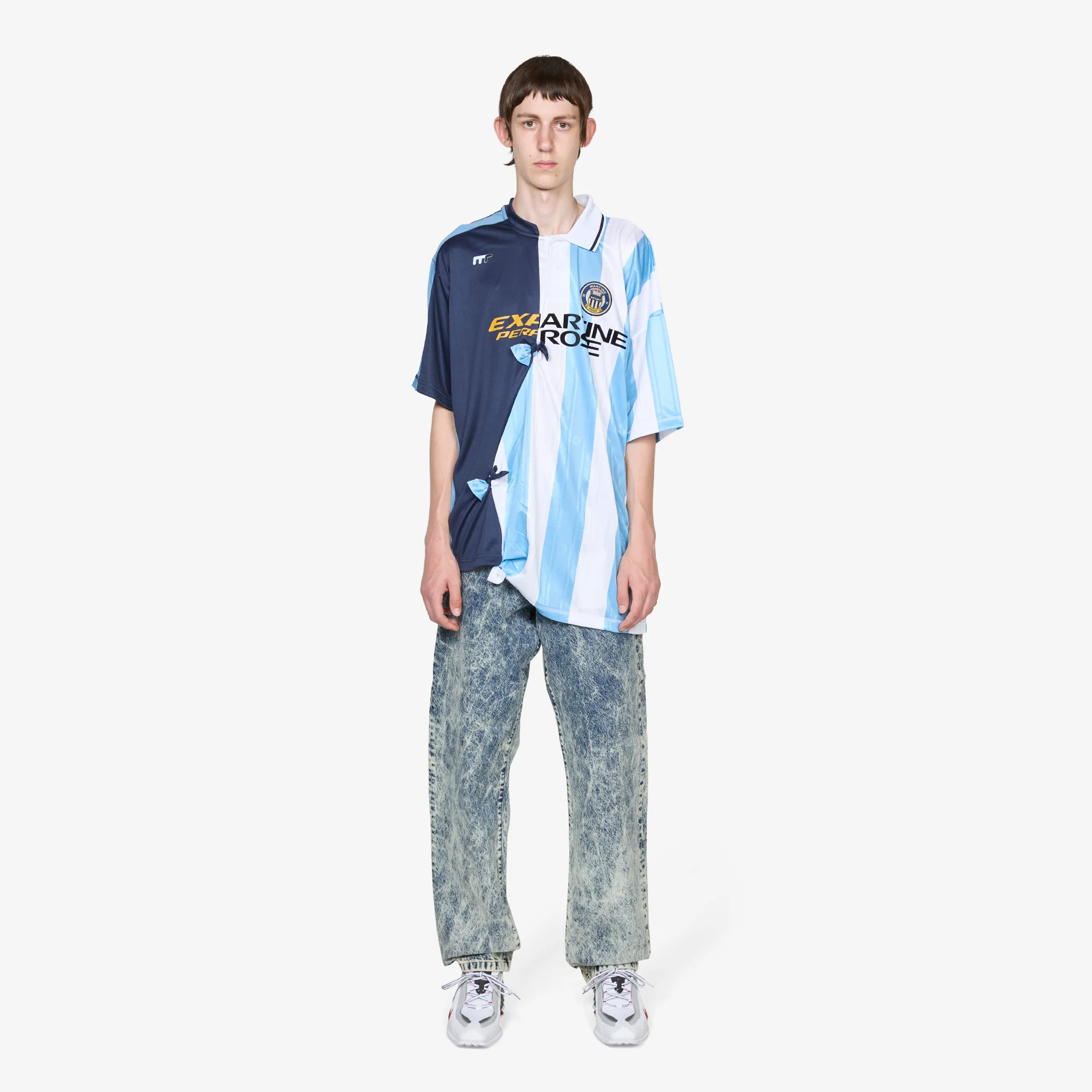 Collage Football Top Blue - Image 6