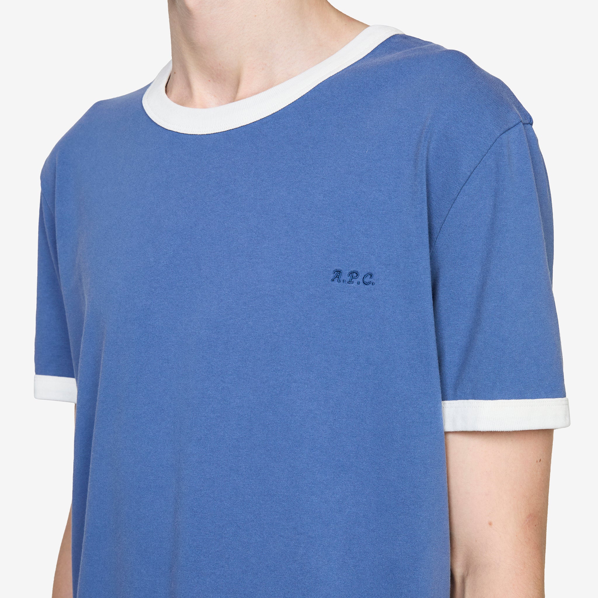 Contrast T-Shirt Blue - Image 2