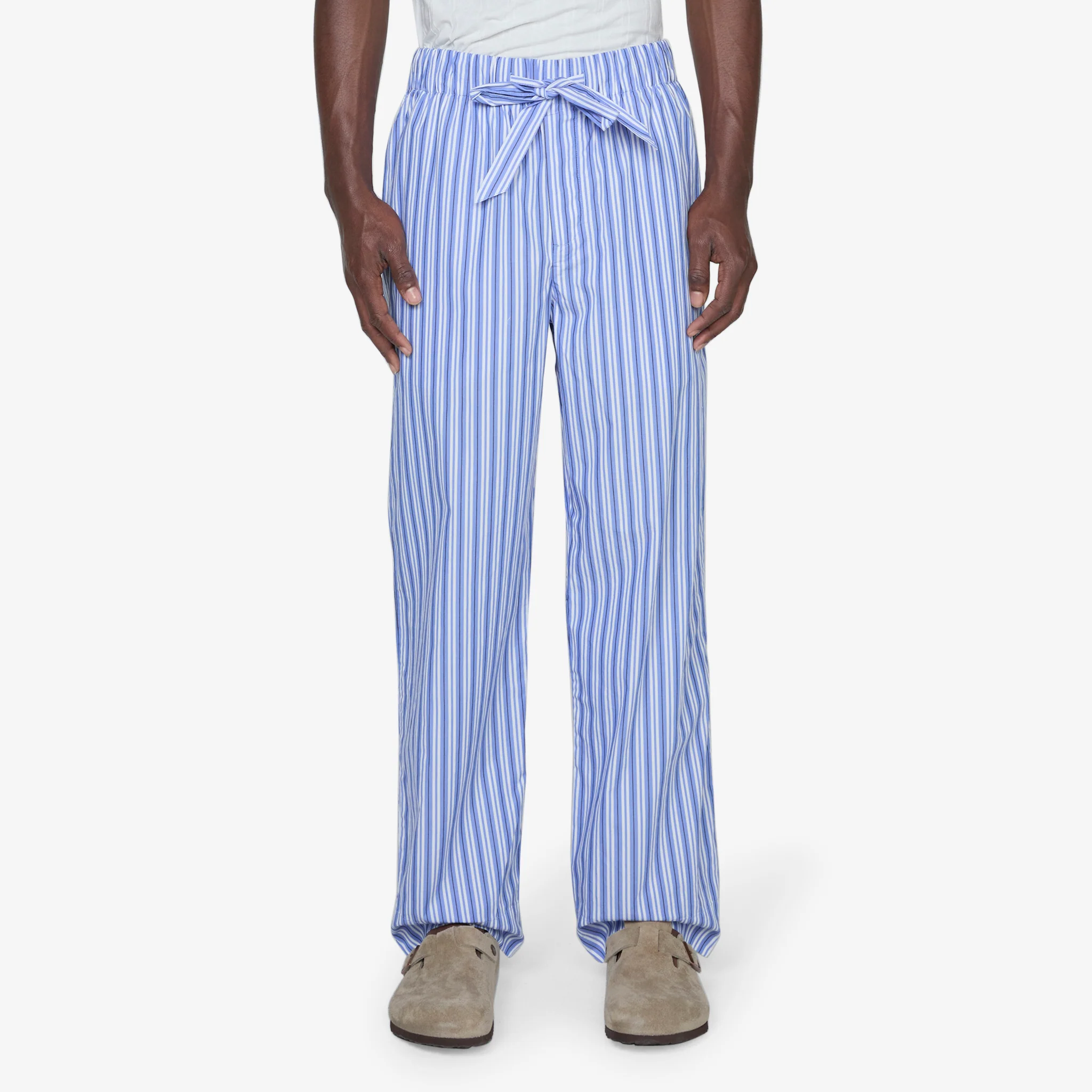 Cotton Poplin Pyjama Pant Penny Stripes