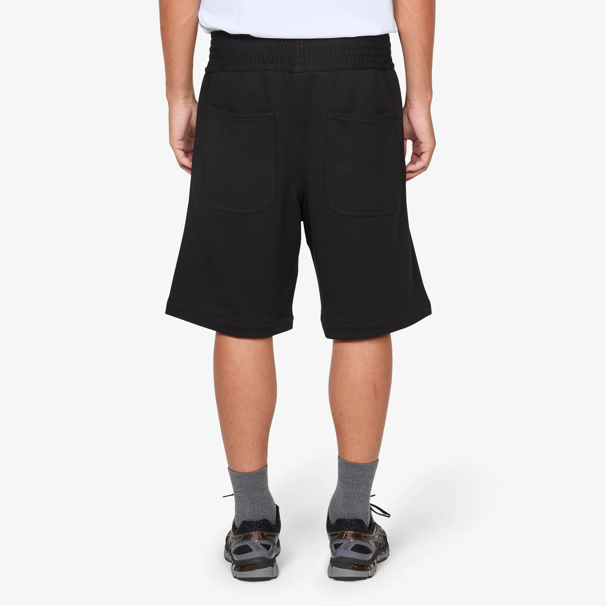 Cotton Sweat Shorts Black - Image 3
