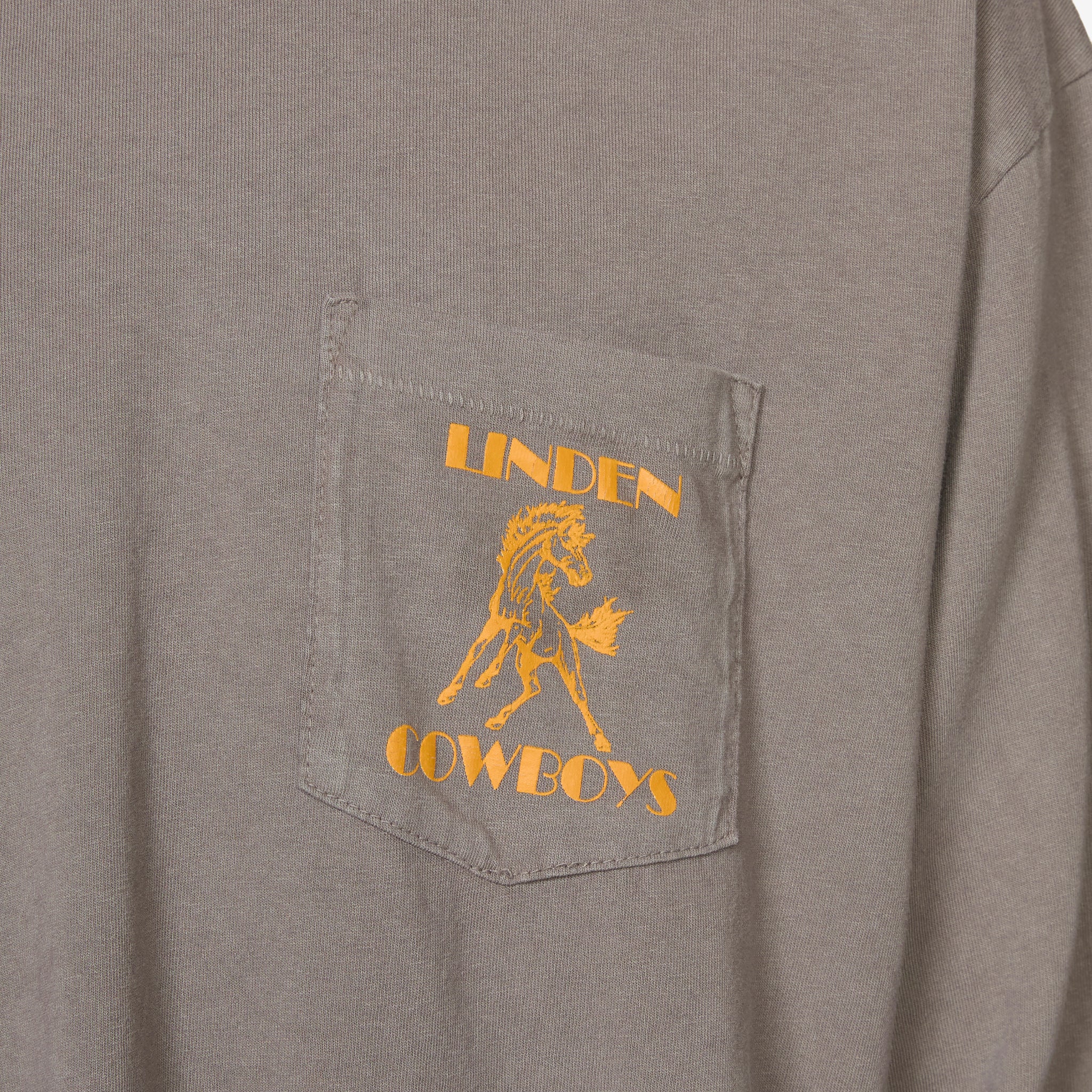 Cowboys Longsleeve Pocket T-Shirt Steel - Image 5