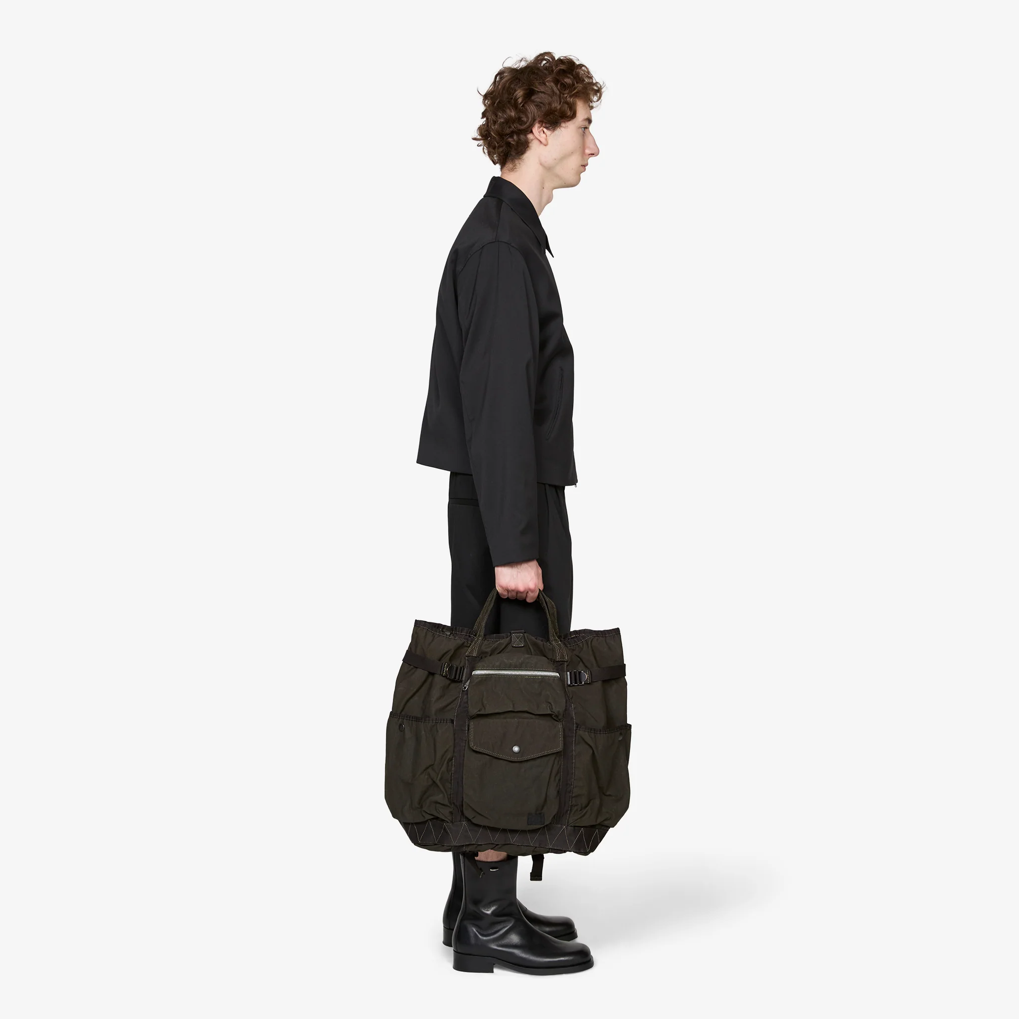 Crag 2-Way Rucksack Khaki - Image 6