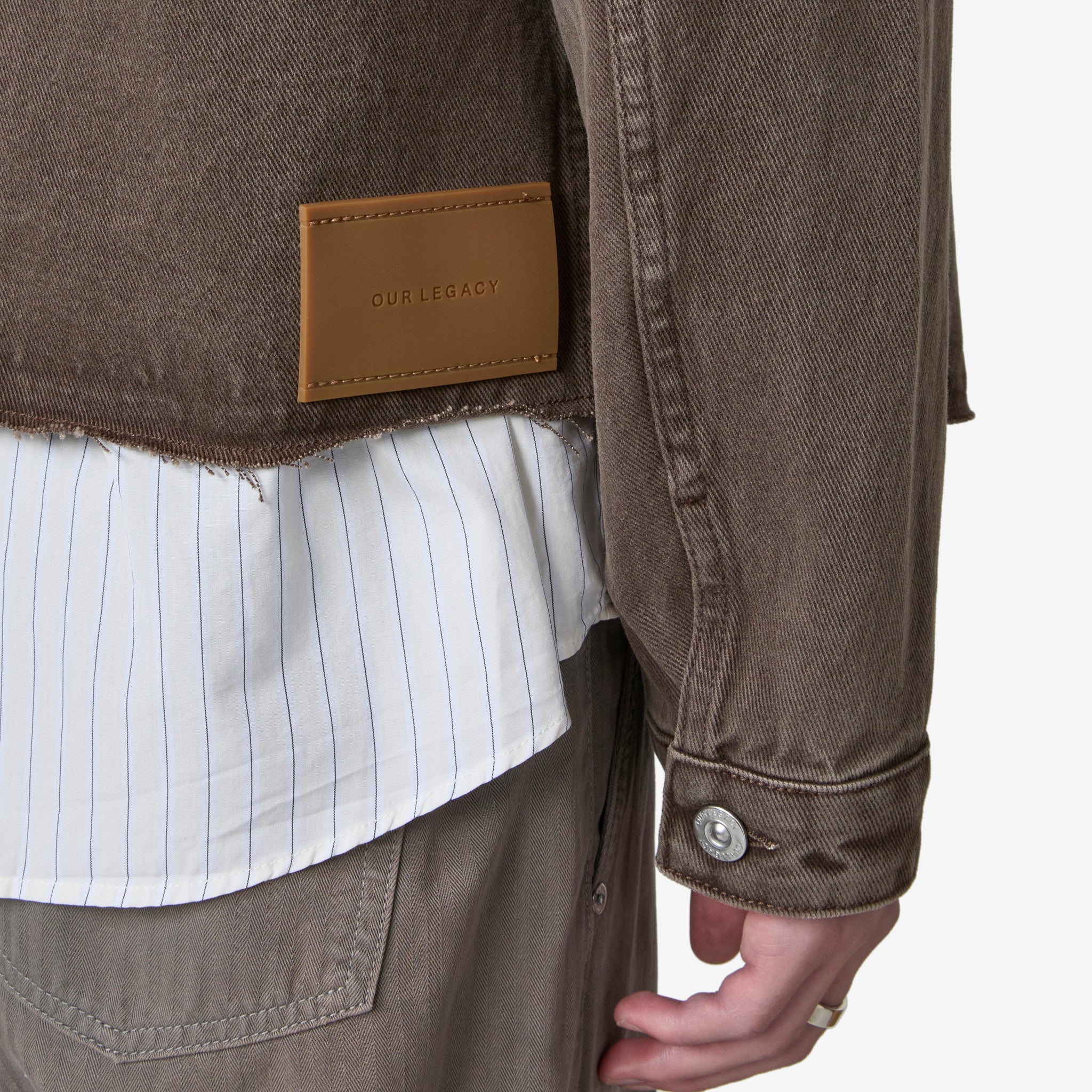 Cut Rebirth Jacket Choco Overdye - Image 5